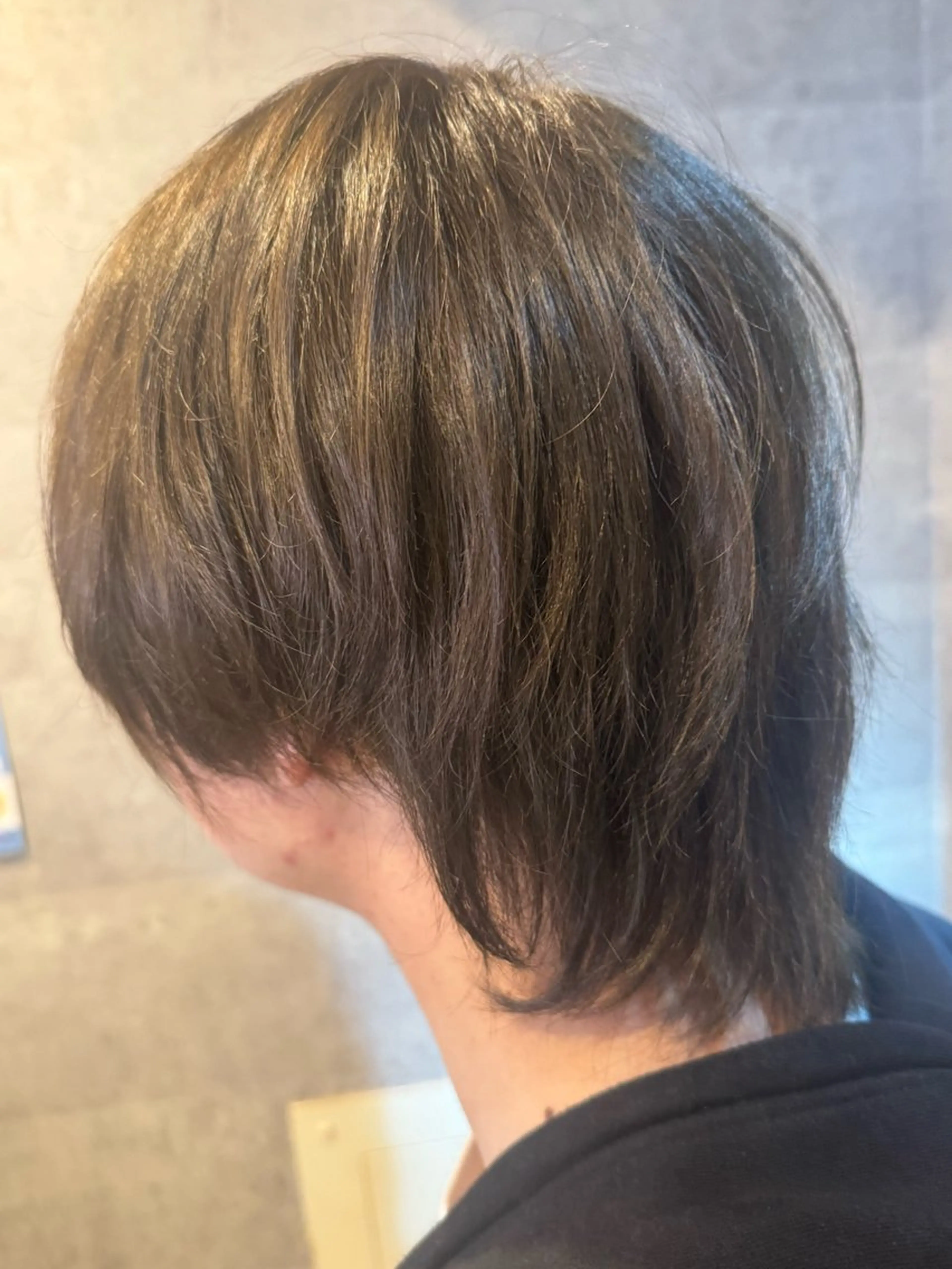 メンズ ヘアカラー 髪質改善池袋𓊆 大士𓊇ダブルカラーのヘアスタイル