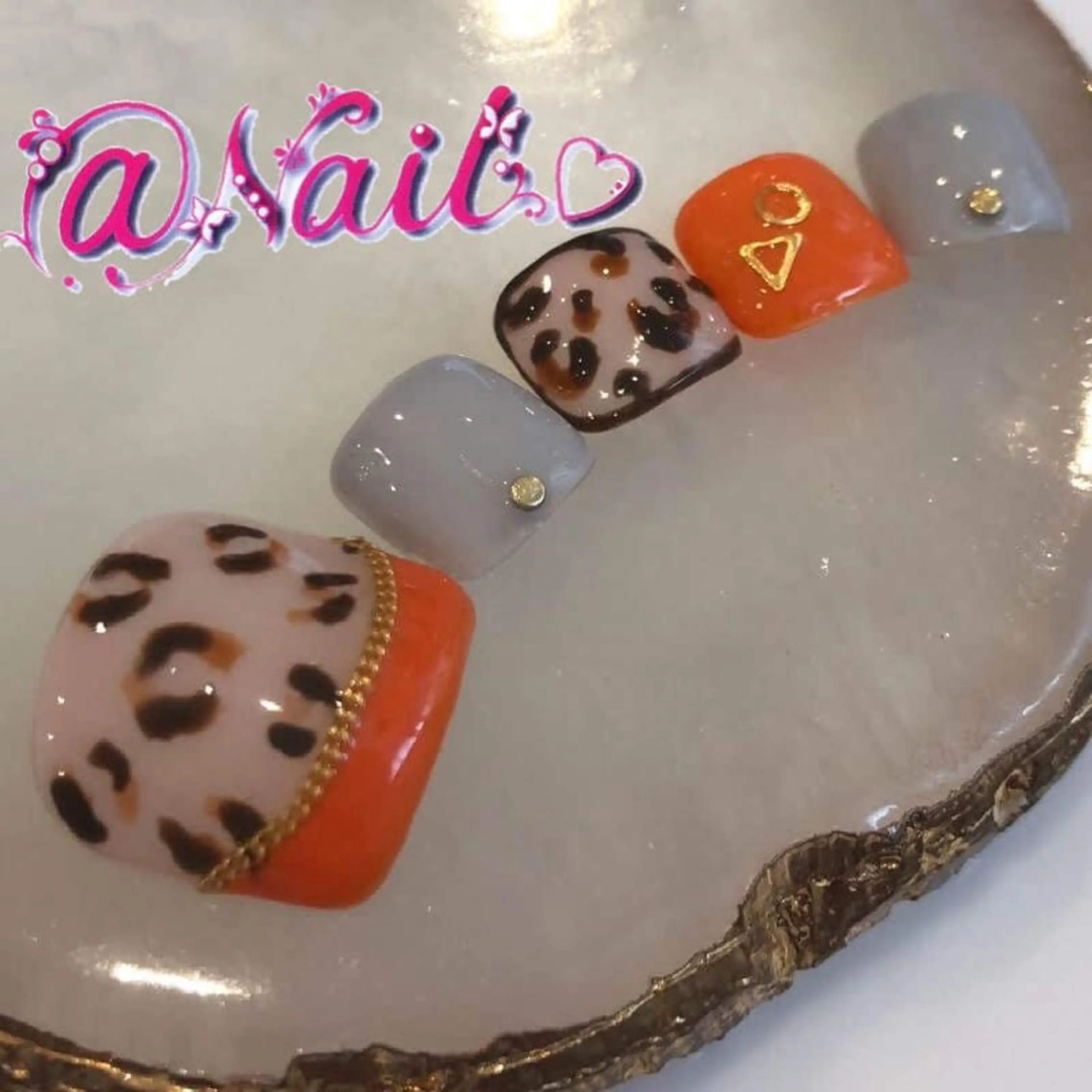 ネイル ネイルチップ 小尾 栞のネイルデザイン