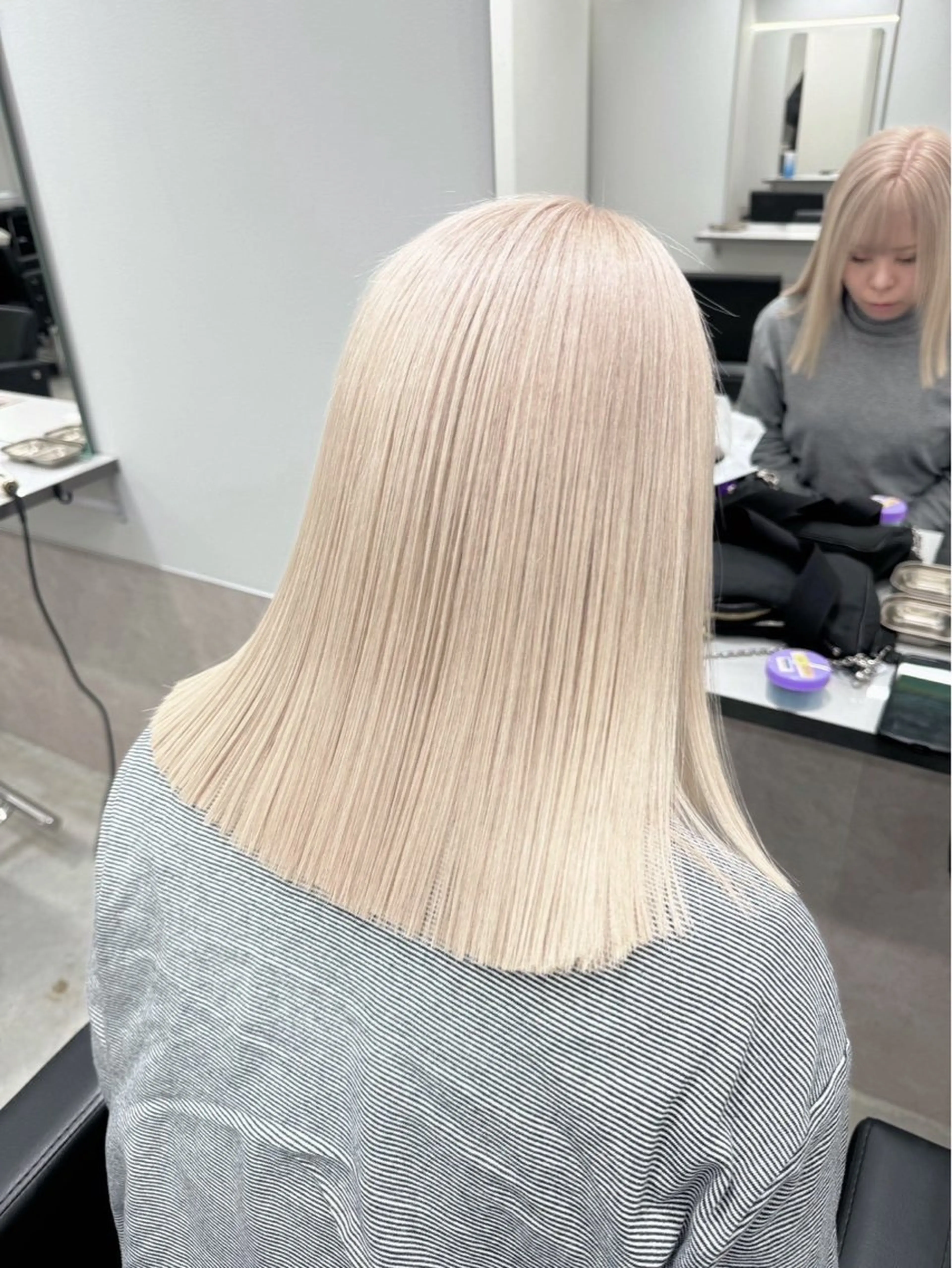 カラー 陽 菜のヘアスタイル