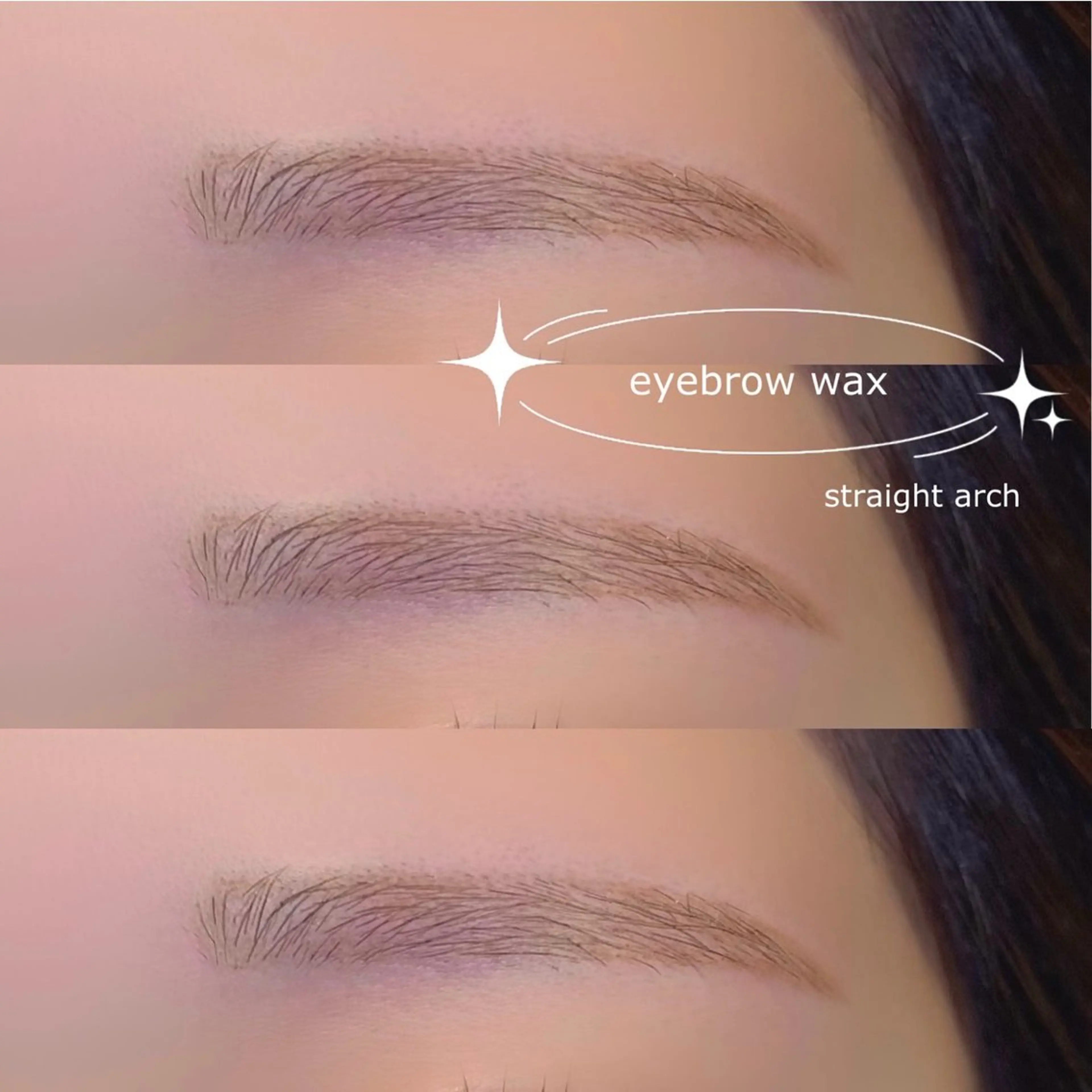 【モデル募集】アイブロウWAX★間引きあり(クレンジング&眉メイク付き)の写真