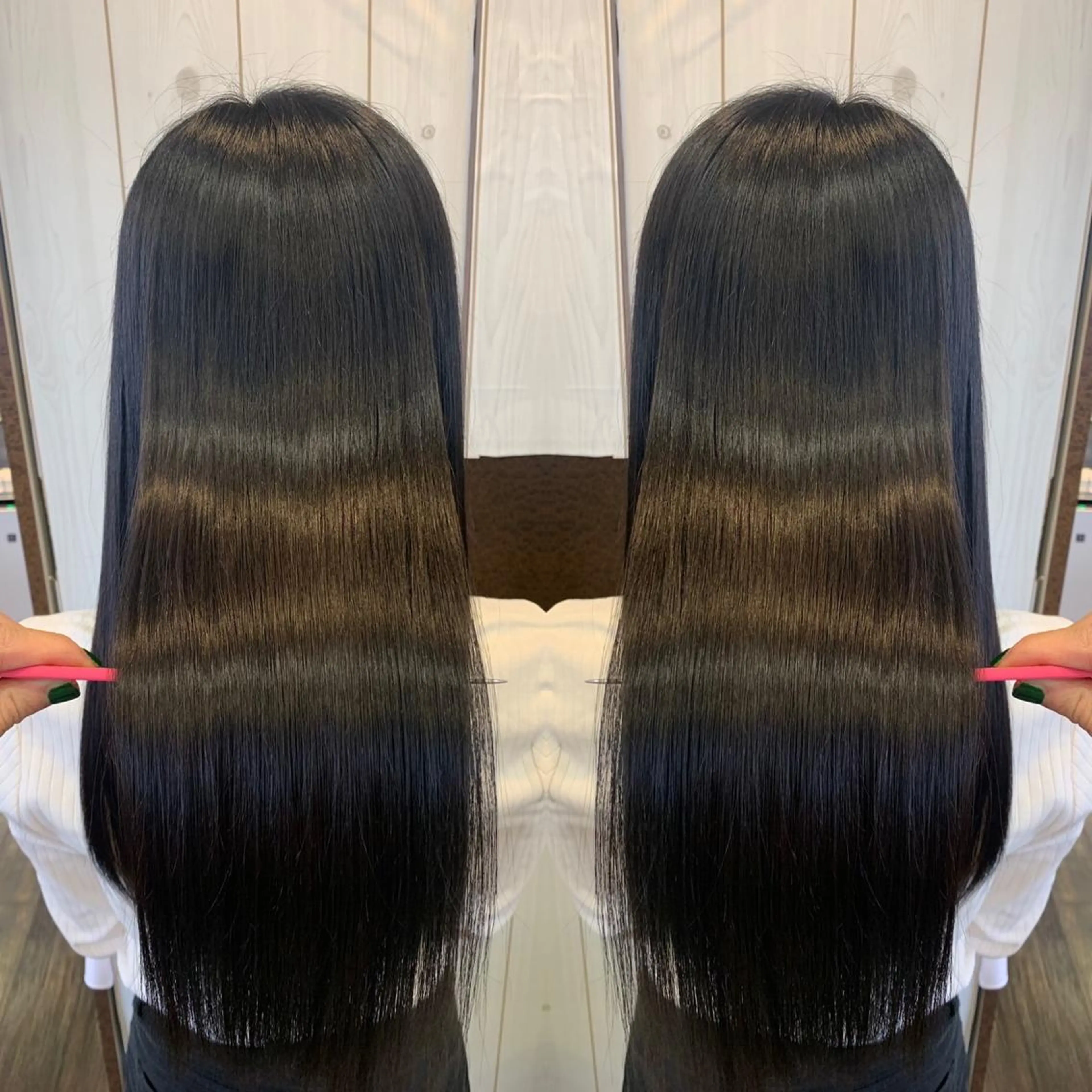 ロング カラー 髪質改善✨美髪矯正✨ KAREN🍓のヘアスタイル