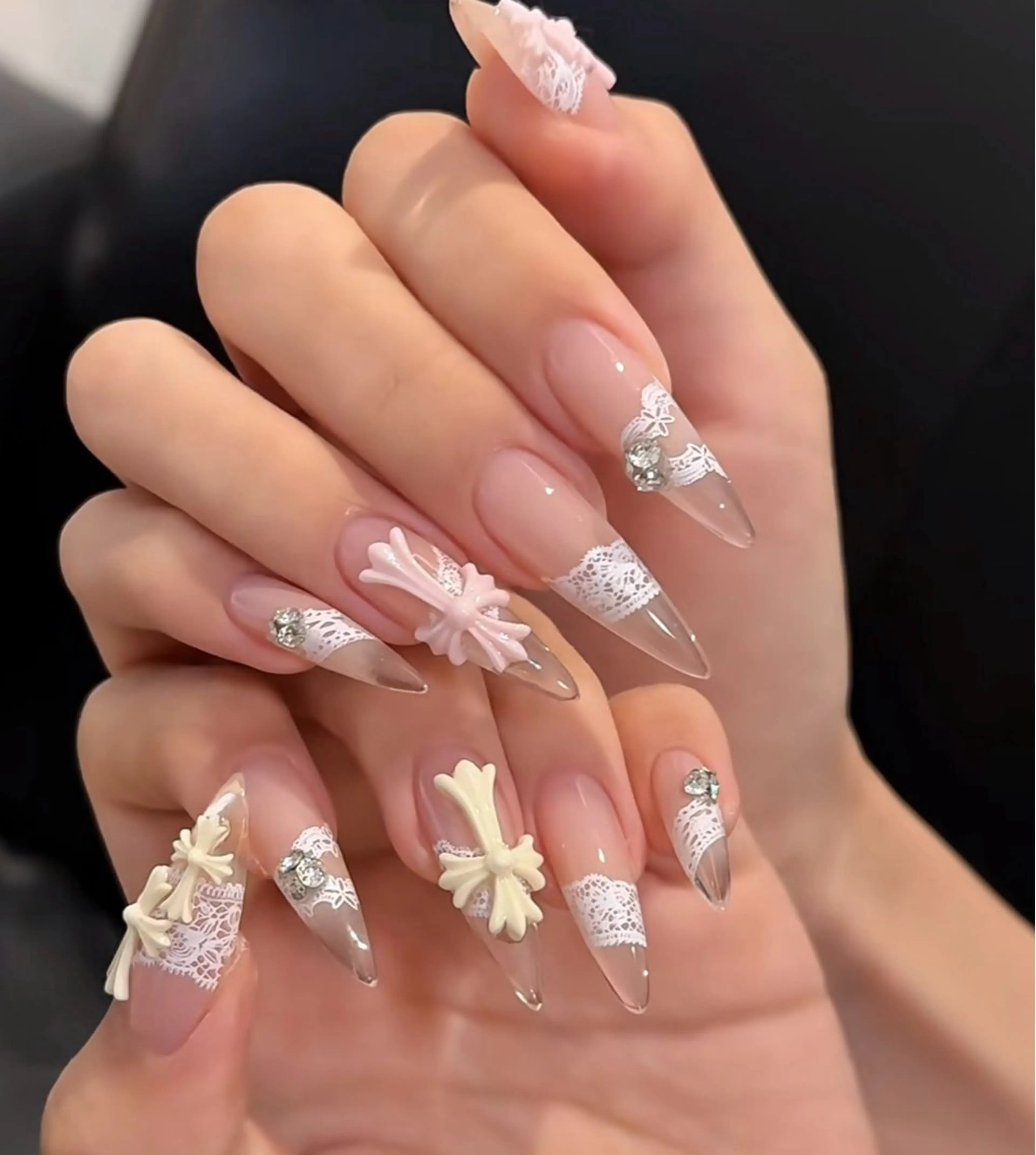 ネイル ハンドネイル 長さだし専門店 M2　rikaのネイルデザイン