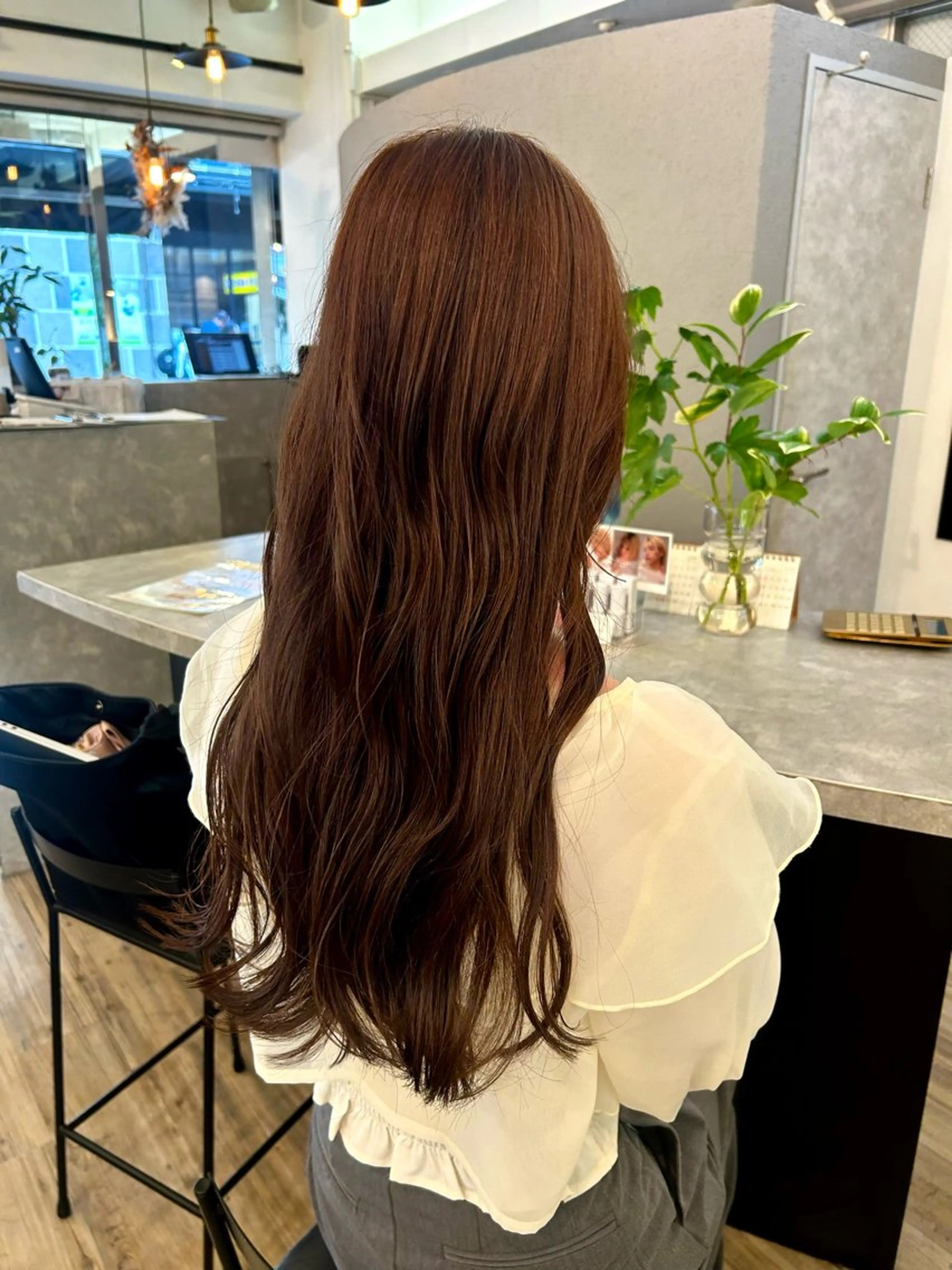 ロング カラー ブリーチ／ヘアセット 🪞🌙minamiのヘアスタイル