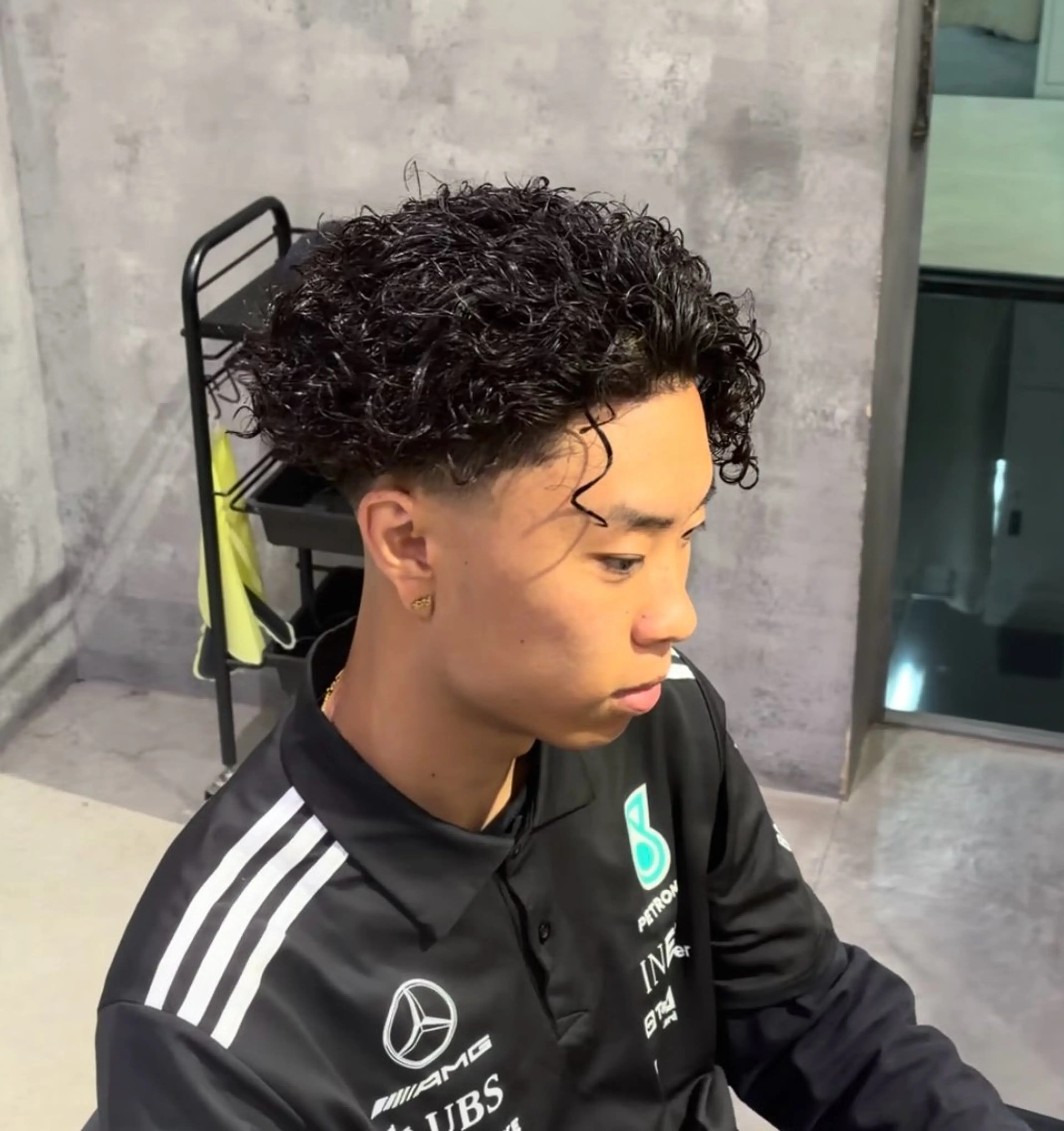 【ミニモ限定説明欄必読】💈メンズカット＋ハードパーマ＋ロイヤルトリートメント💈 スパイキーショートの写真