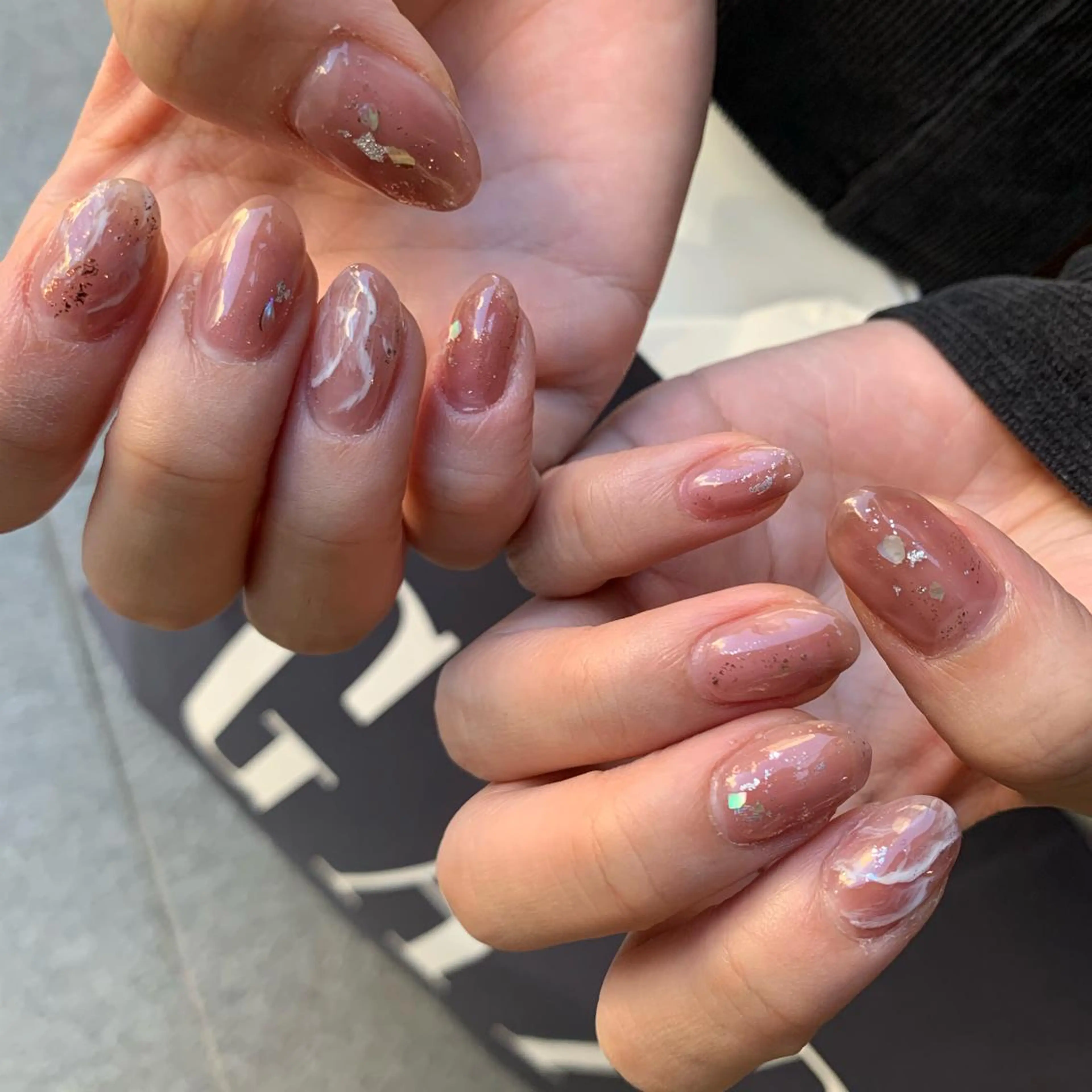 ネイル AMI ウルフパーマ/メンズのヘアスタイル