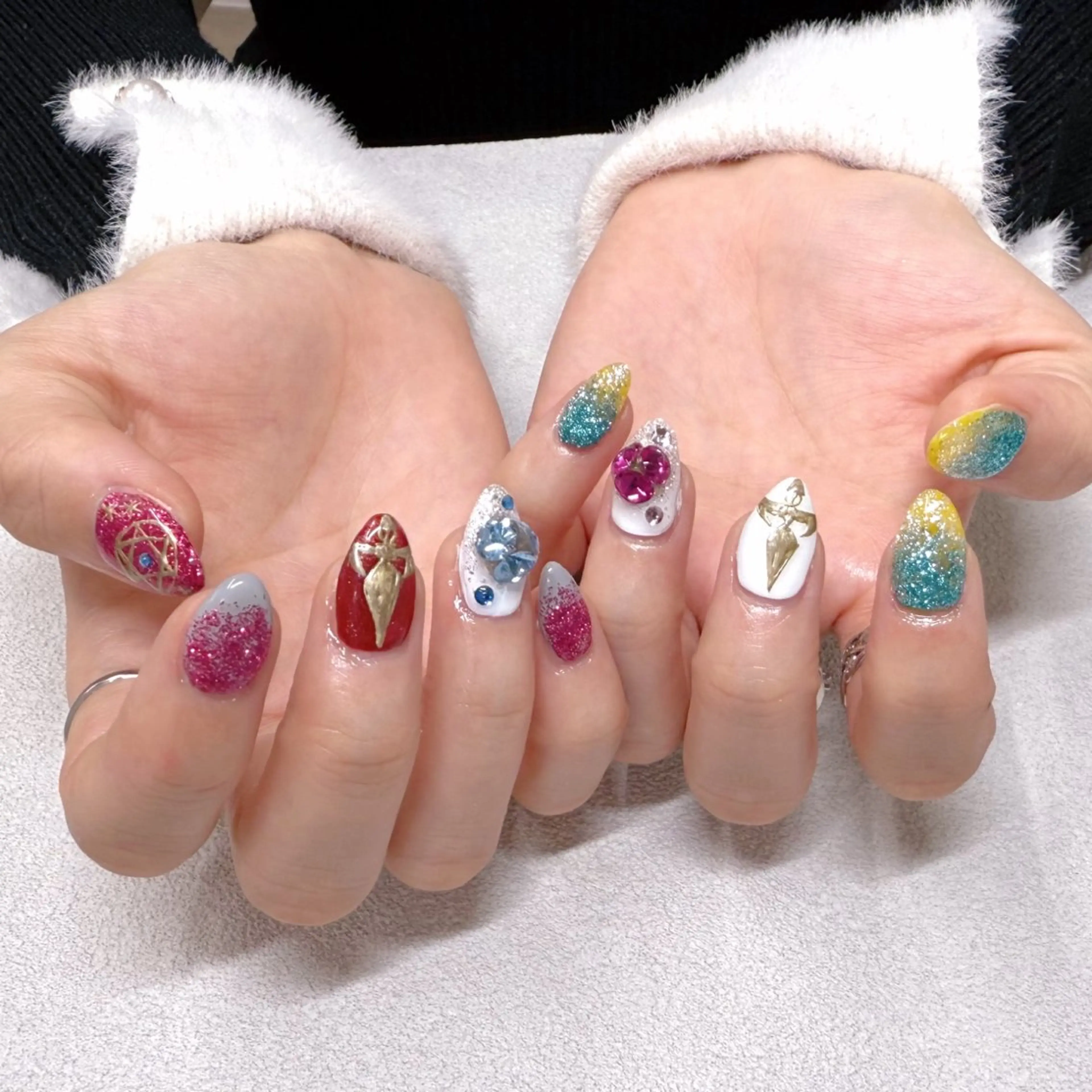 ネイル ハンドネイル Bianca♡ TAKANASHIのネイルデザイン