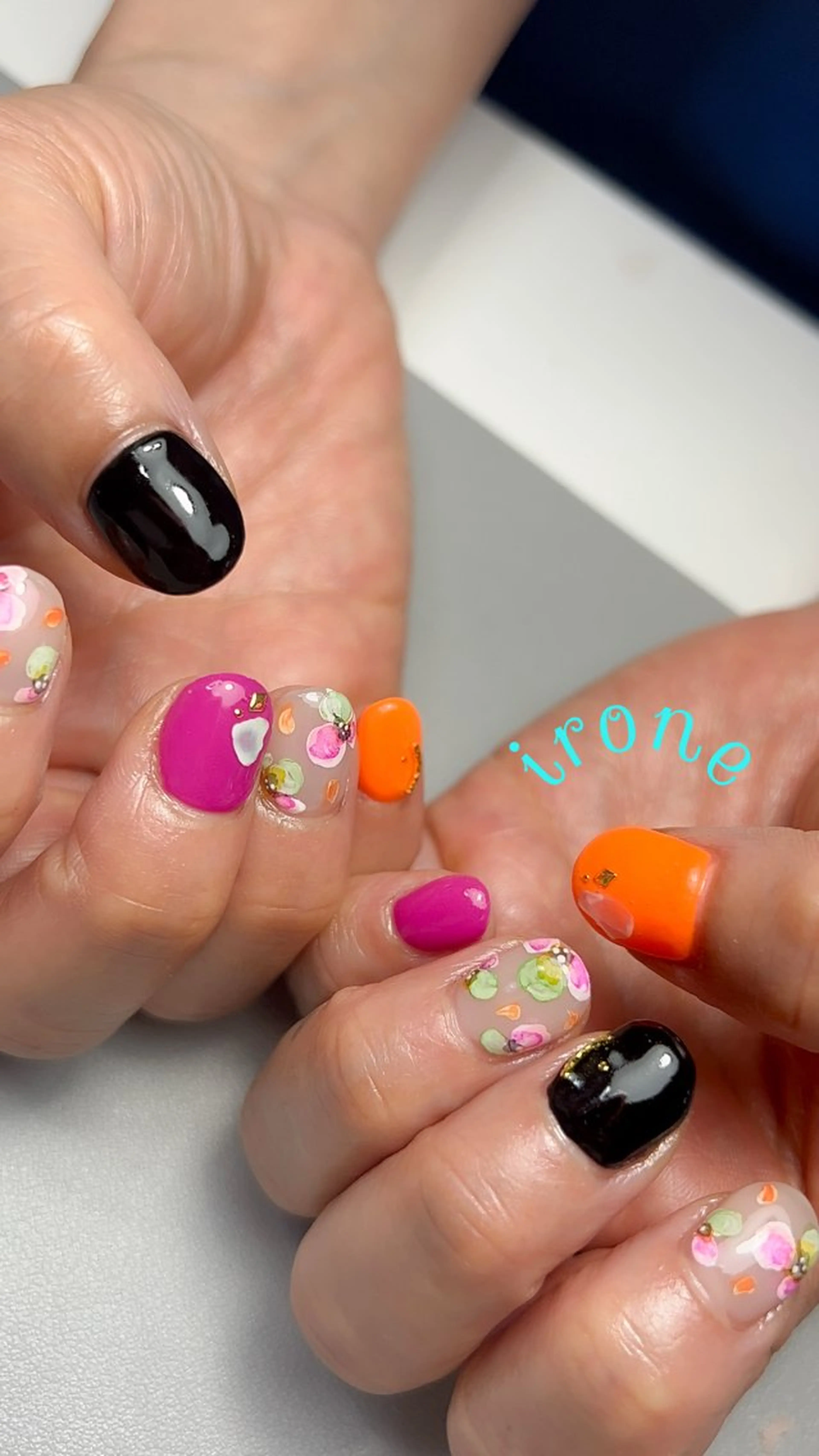 ネイル 小さなサロン ironeのネイルデザイン