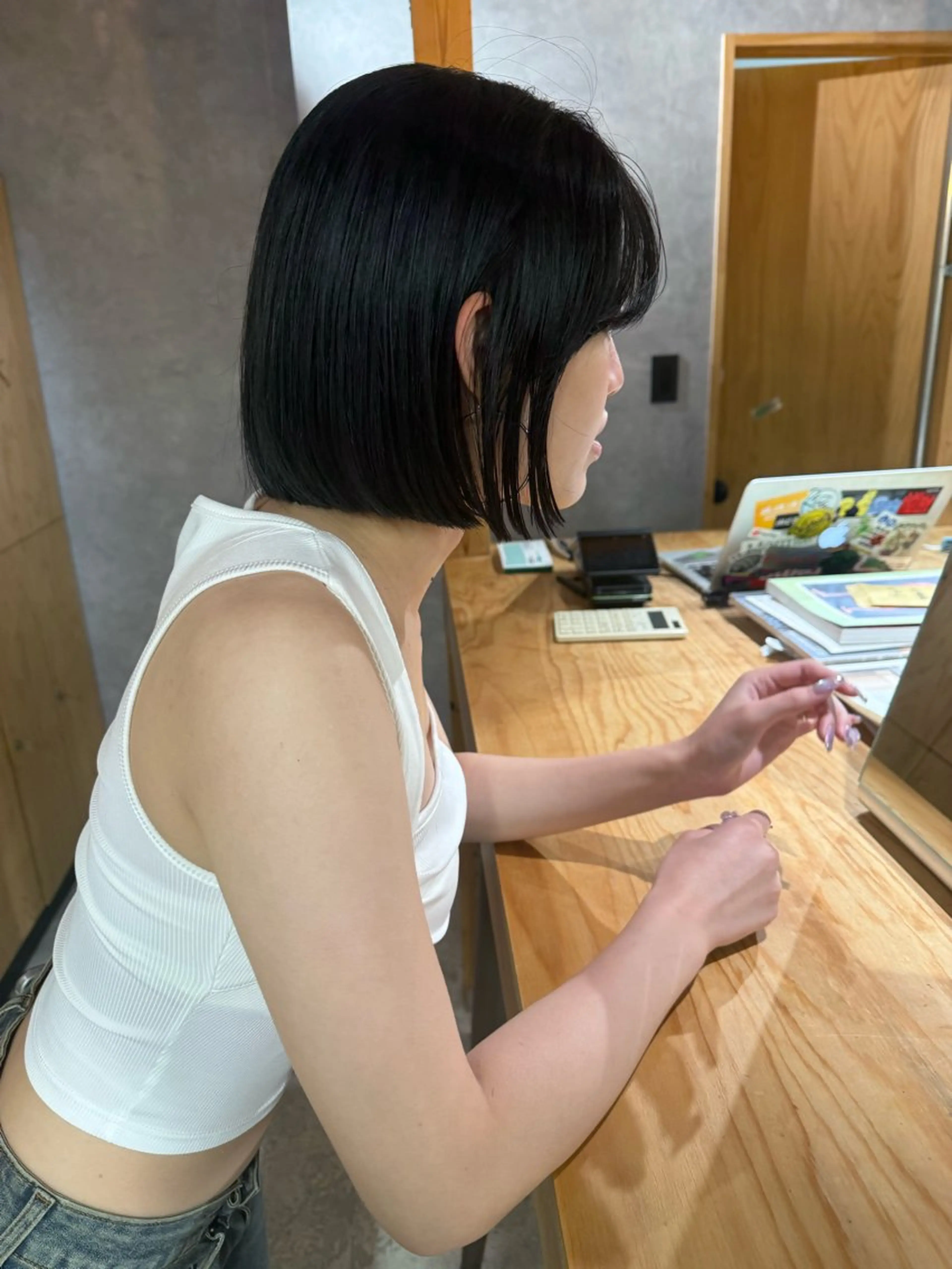 ショート カット record.所属・小平 寧々のヘアスタイル