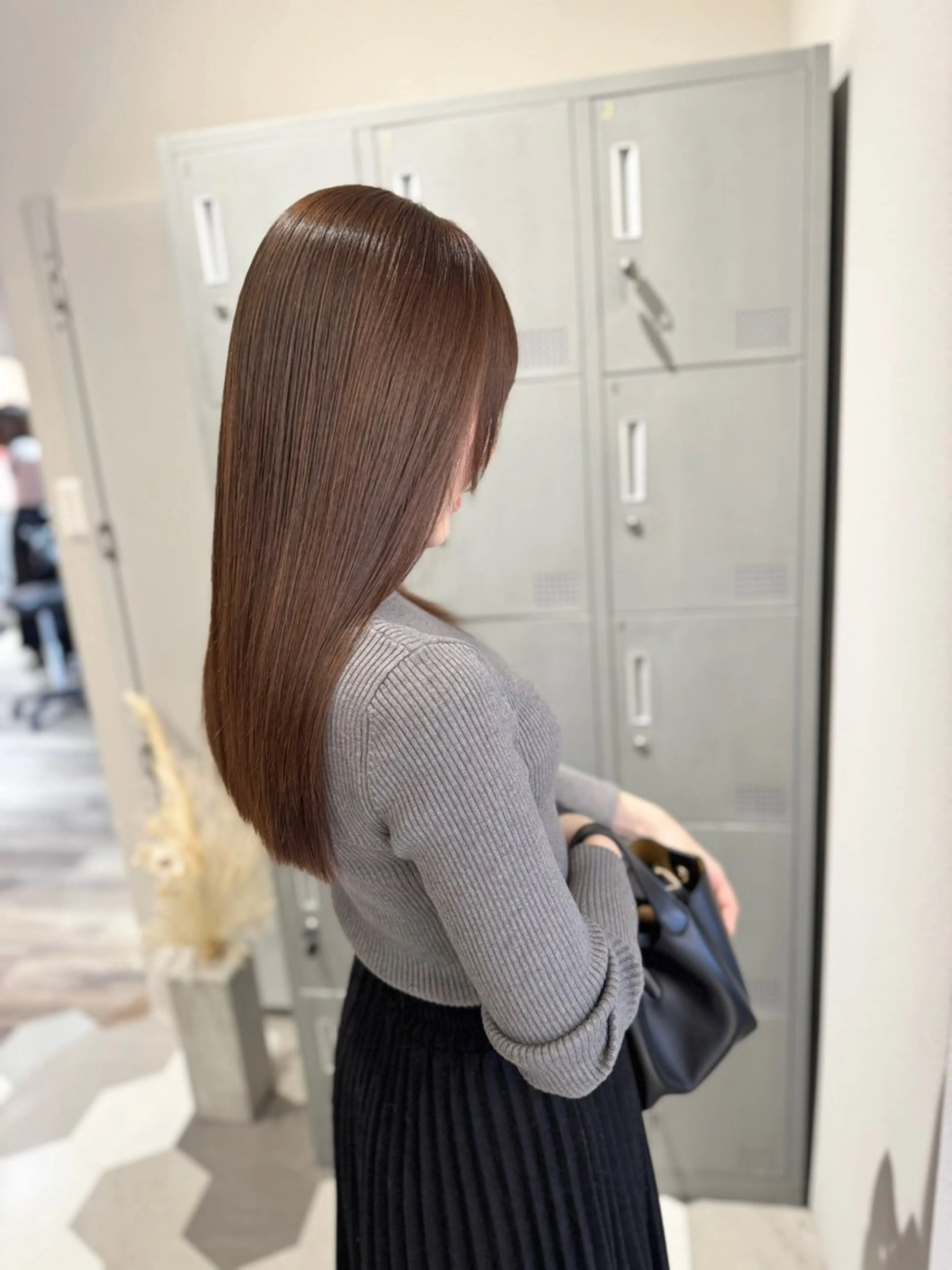 ロング カット ヘアカラー 【天満1艶髪】潤艶/ 髪質改善🌹釣本竜哉のヘアスタイル