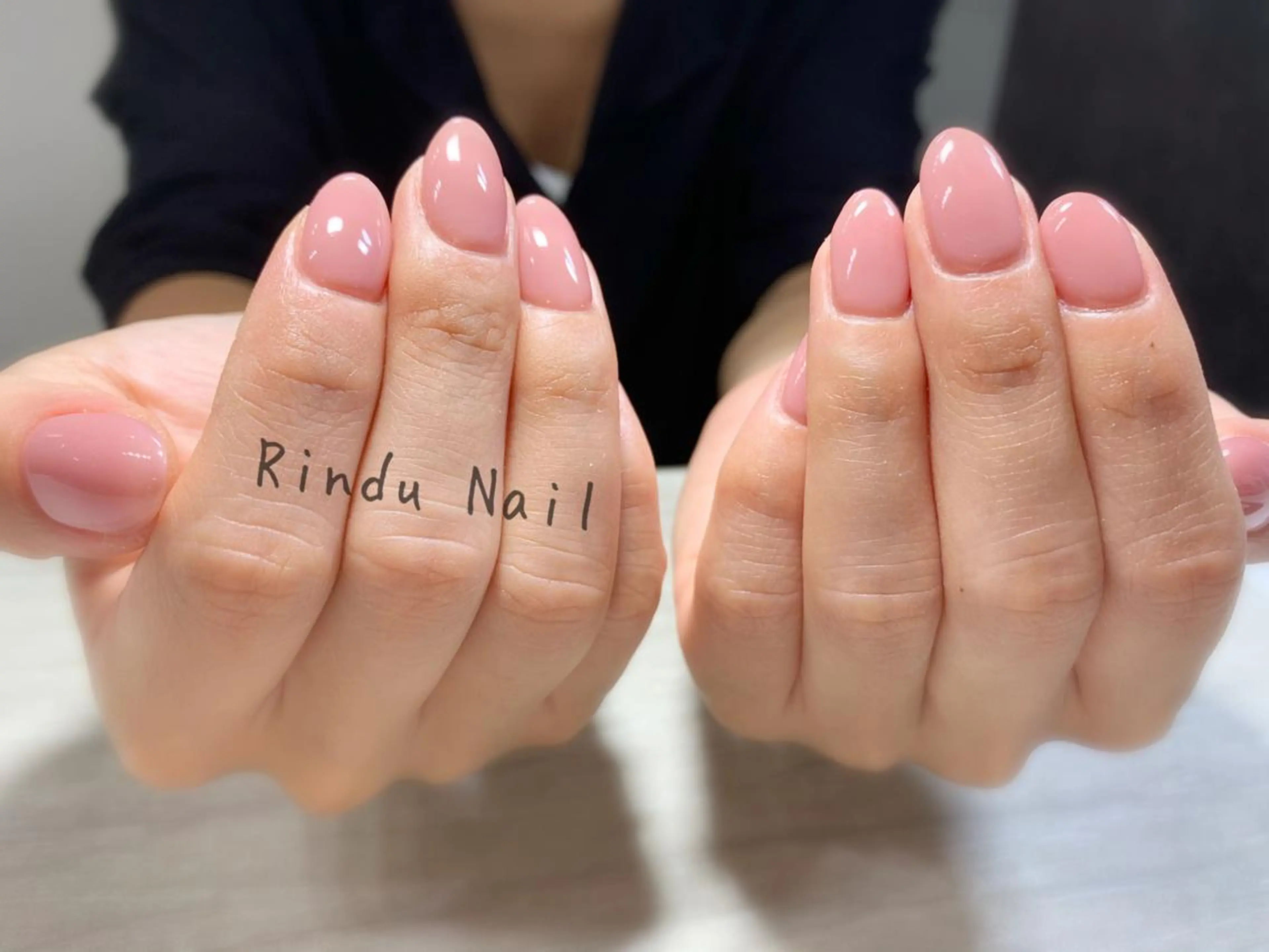 ネイル ワンカラーネイル Rindu Nail 名駅miniのネイルデザイン