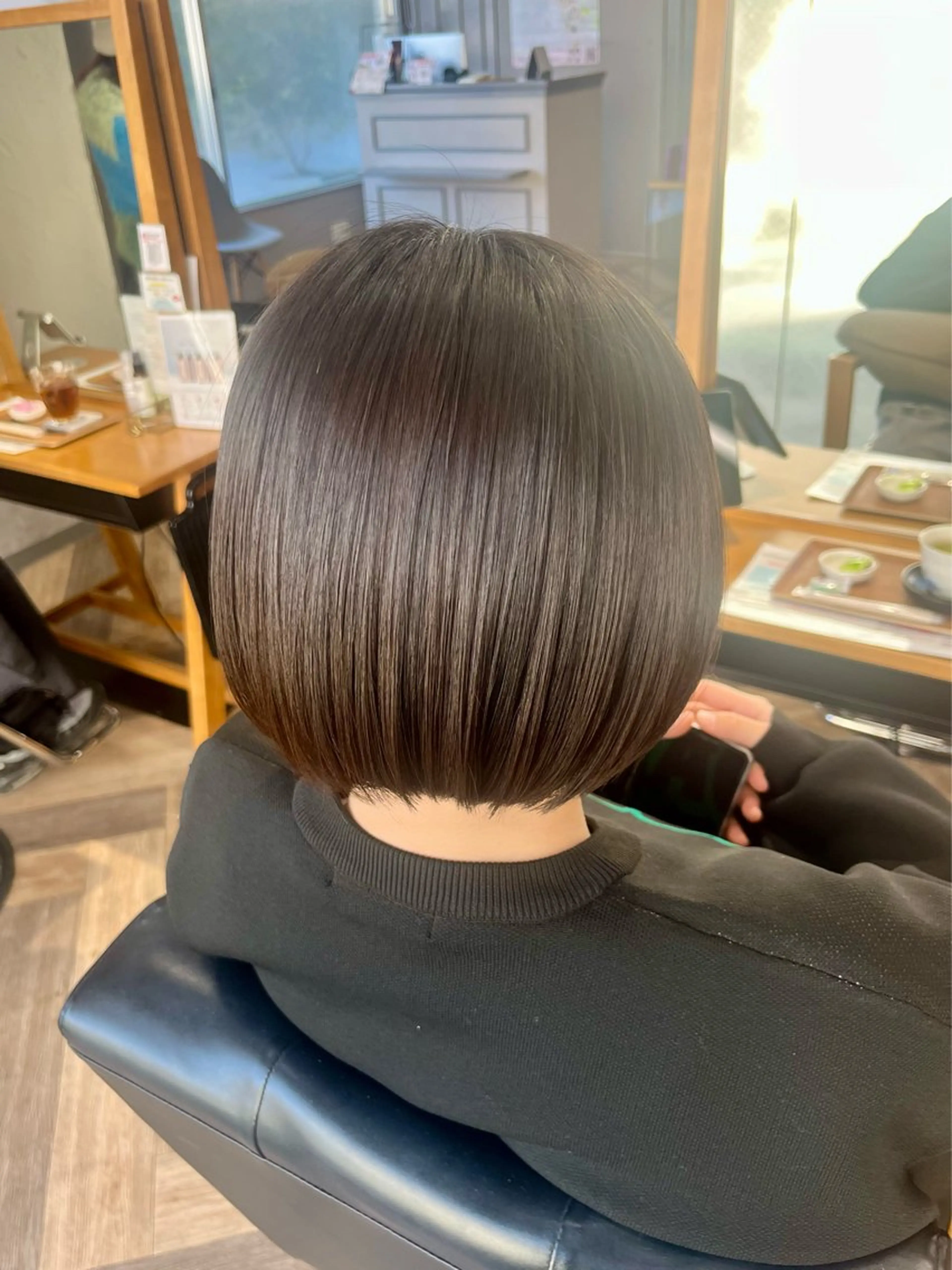 ショート ボブ 遠藤 朱郁のヘアスタイル