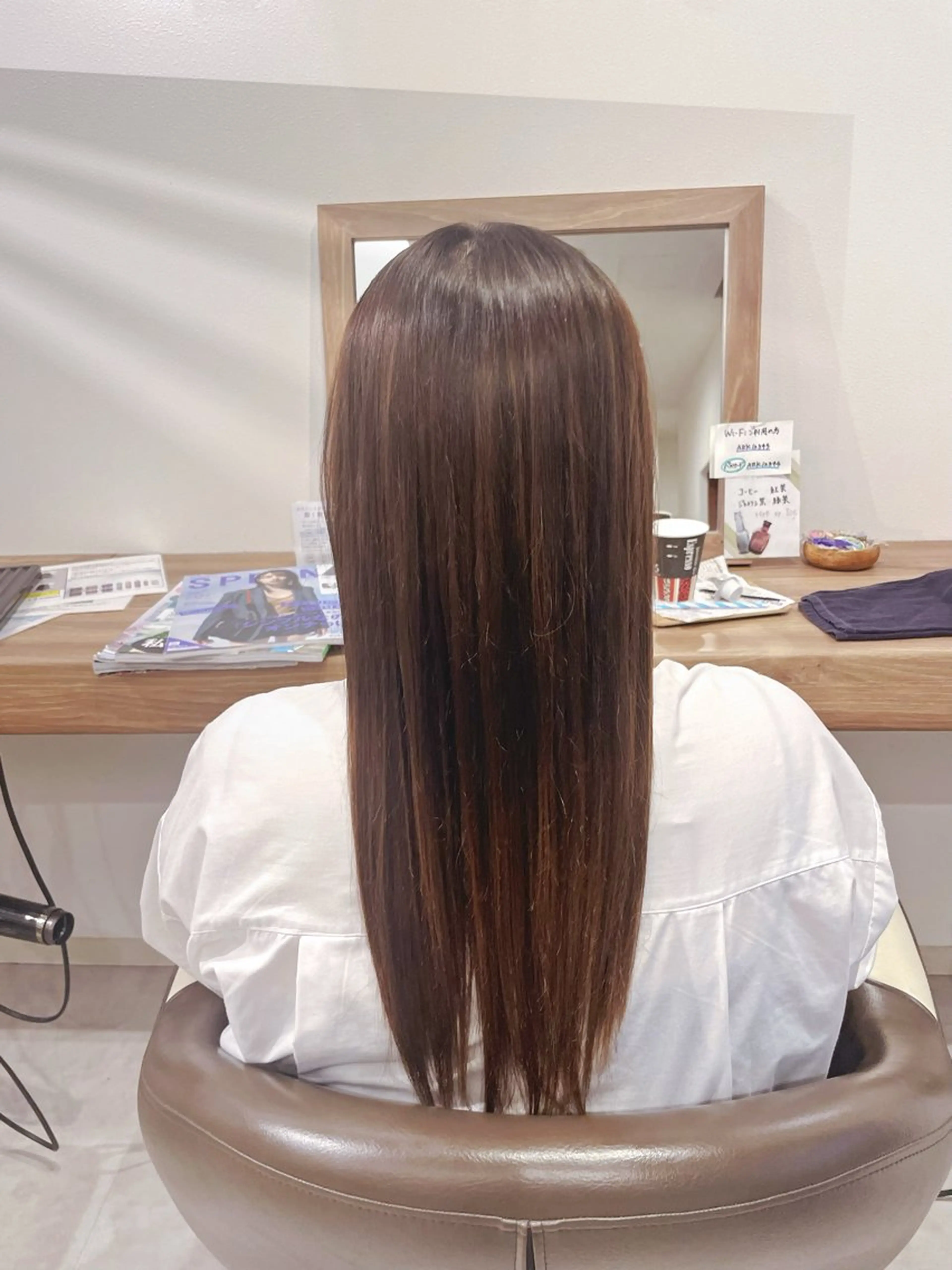 ロング パーマ 山越 美裕樹のヘアスタイル