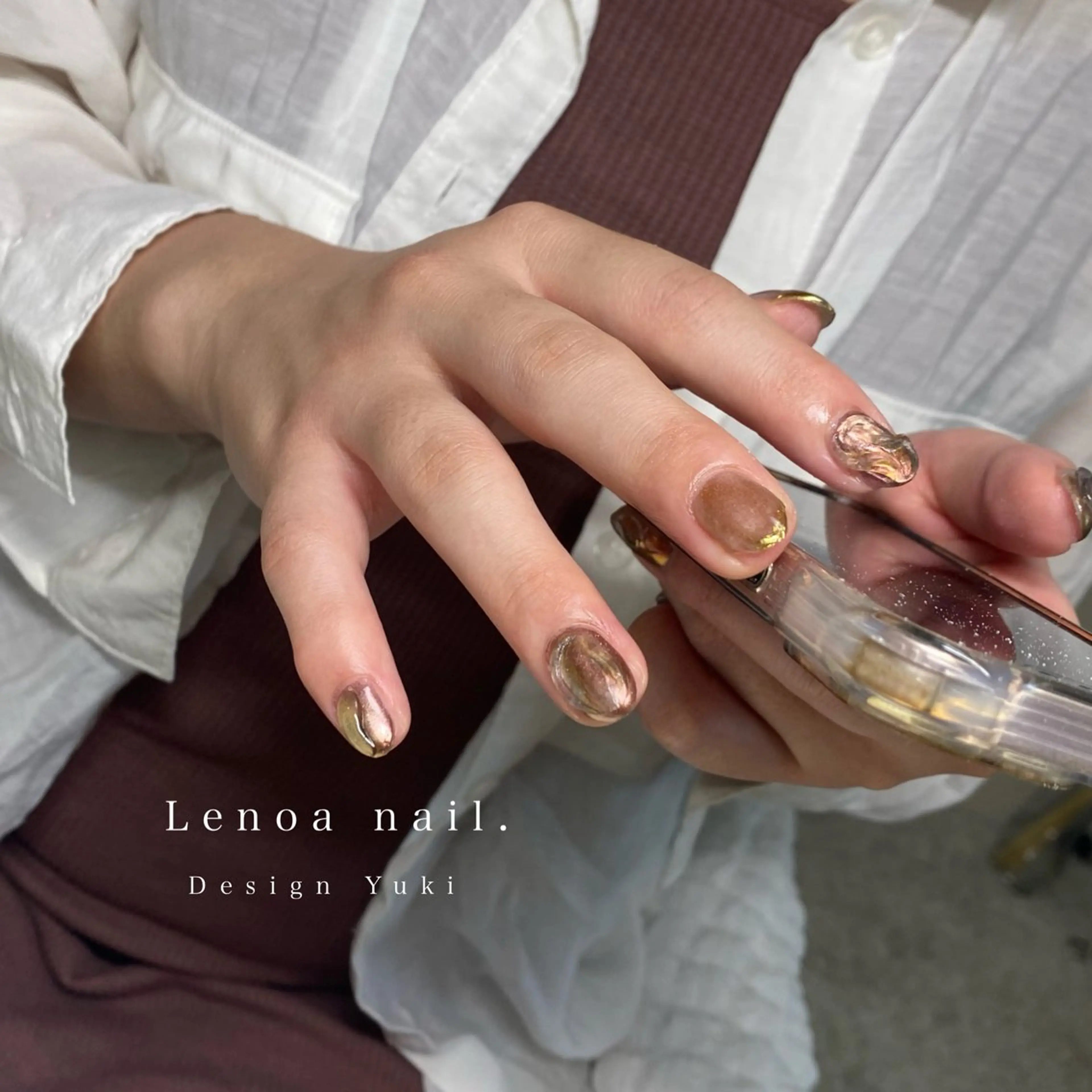 ネイル ハンドネイル Lenoa Yukiのネイルデザイン