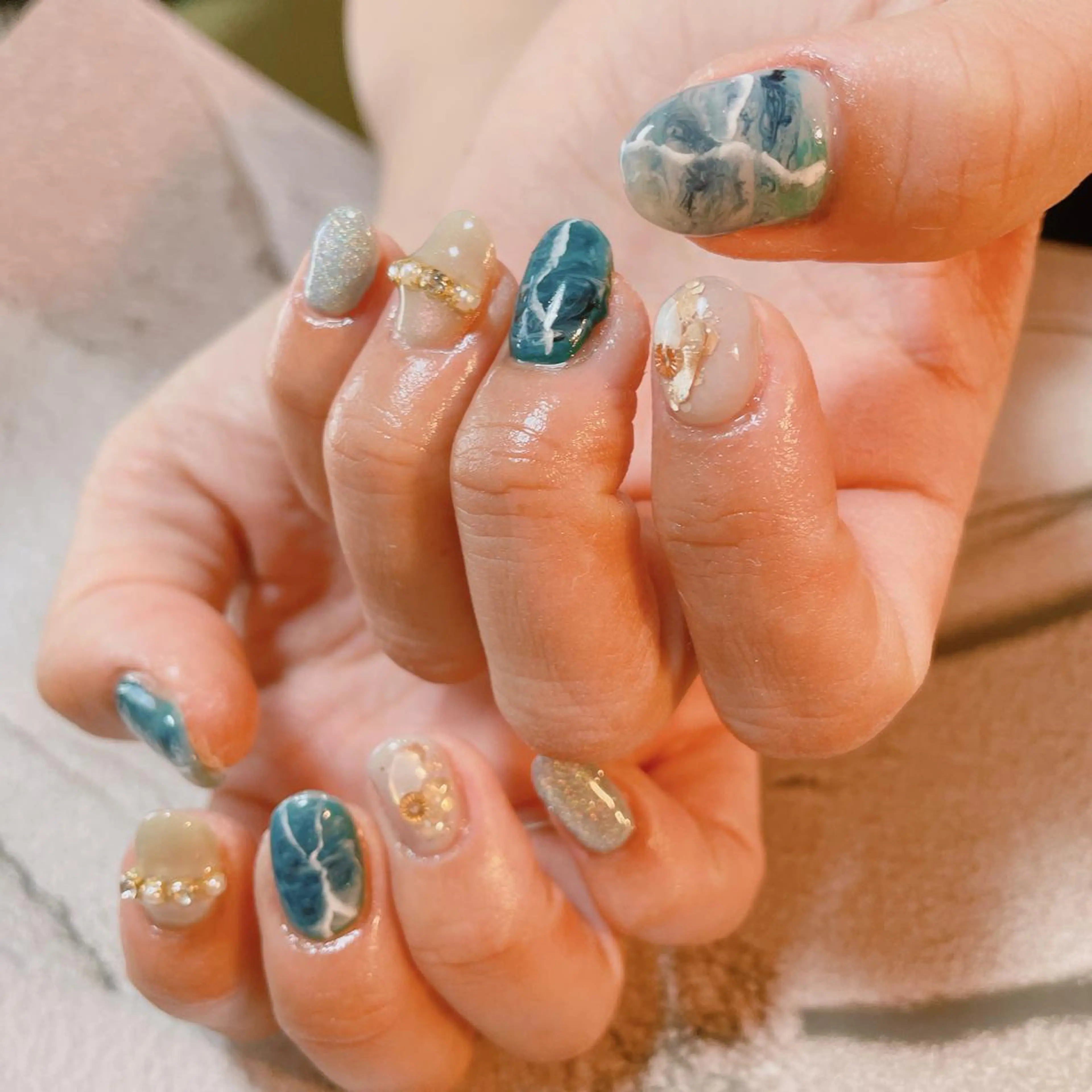 ネイル ハンドネイル nakamoto yuukaのネイルデザイン