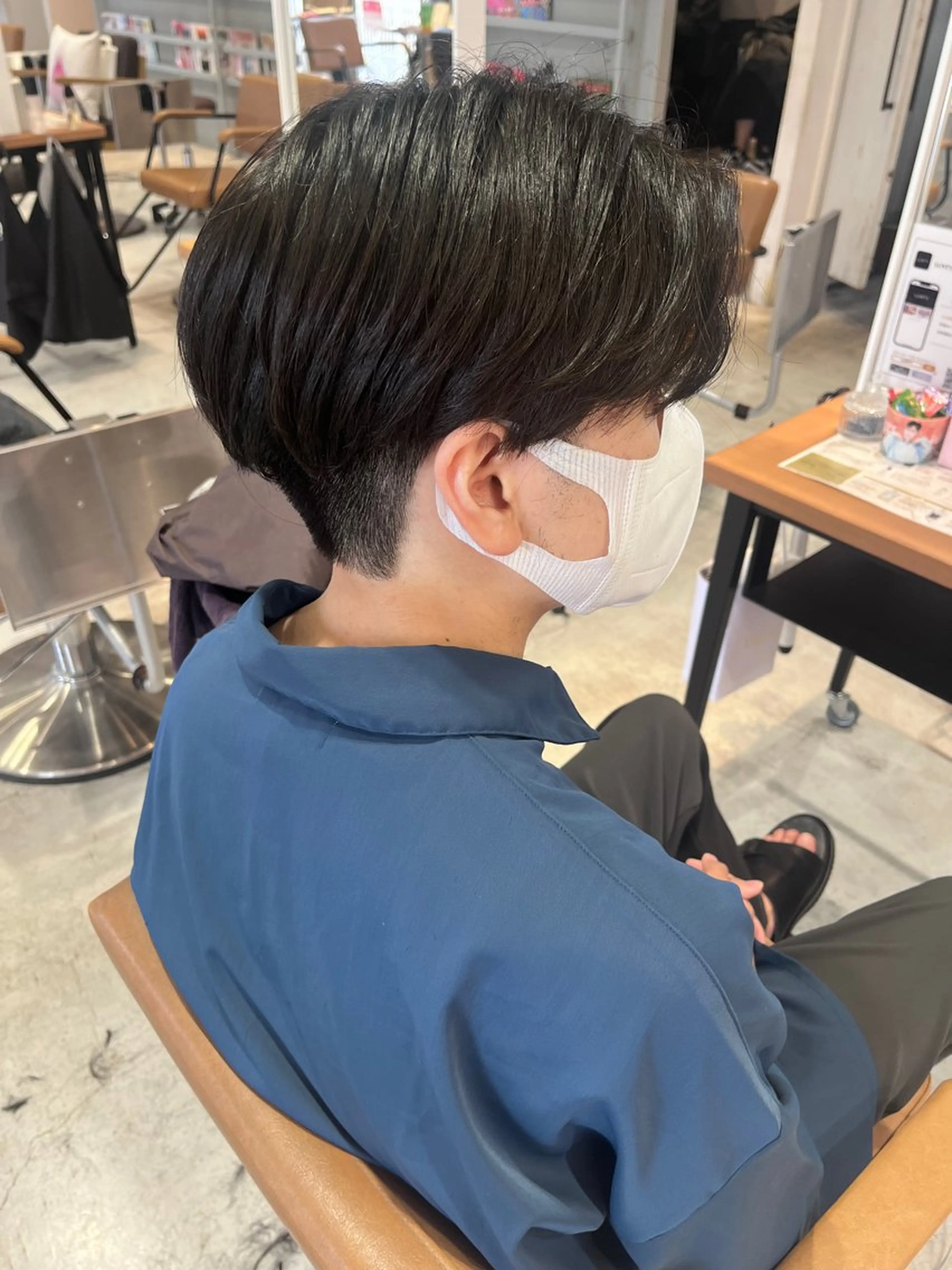 メンズ カット 大阪韓国メンズ特化 LUNAのヘアスタイル