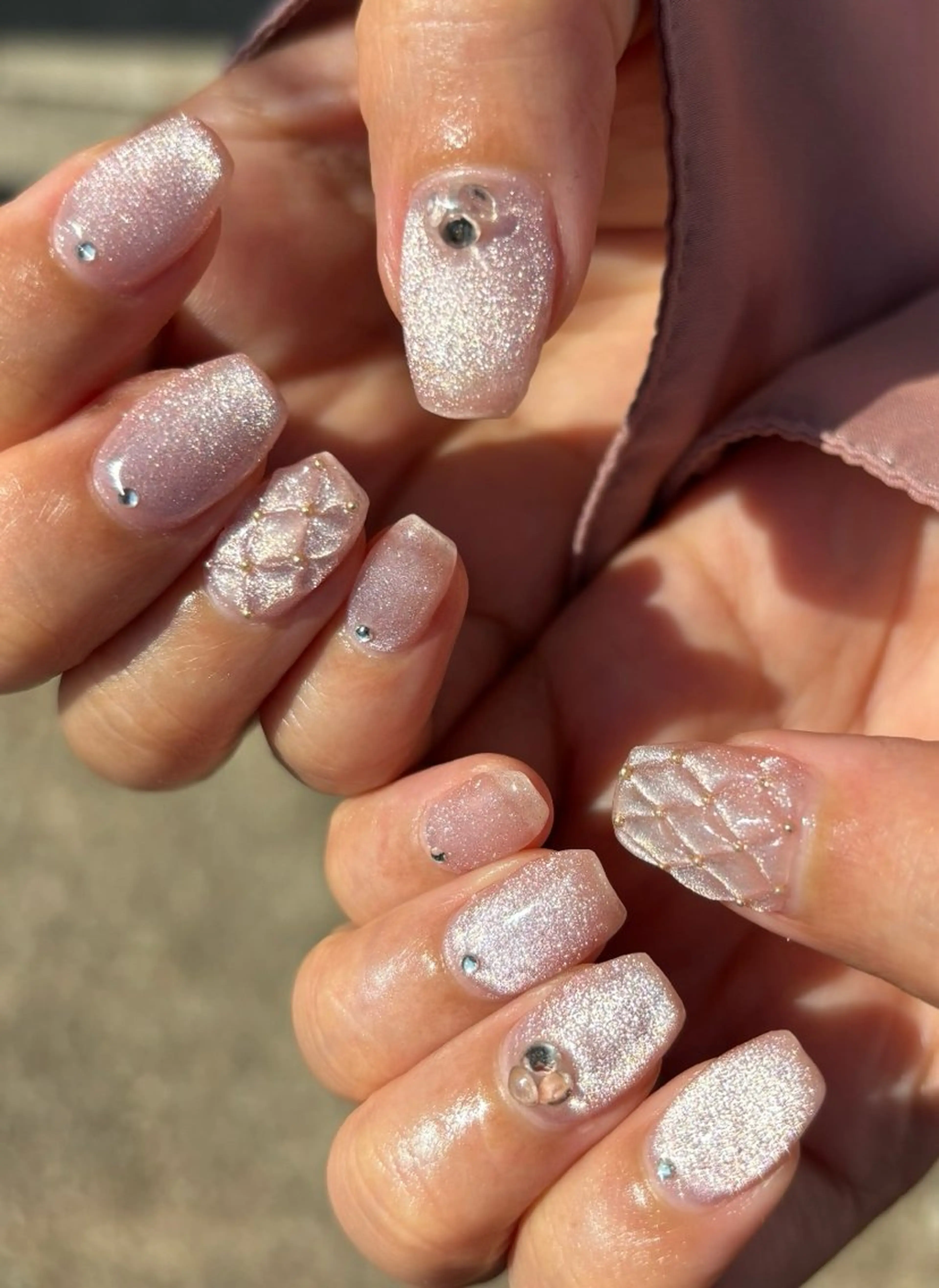 ネイル 持ち込み ハンドネイル .8 HAREのネイルデザイン