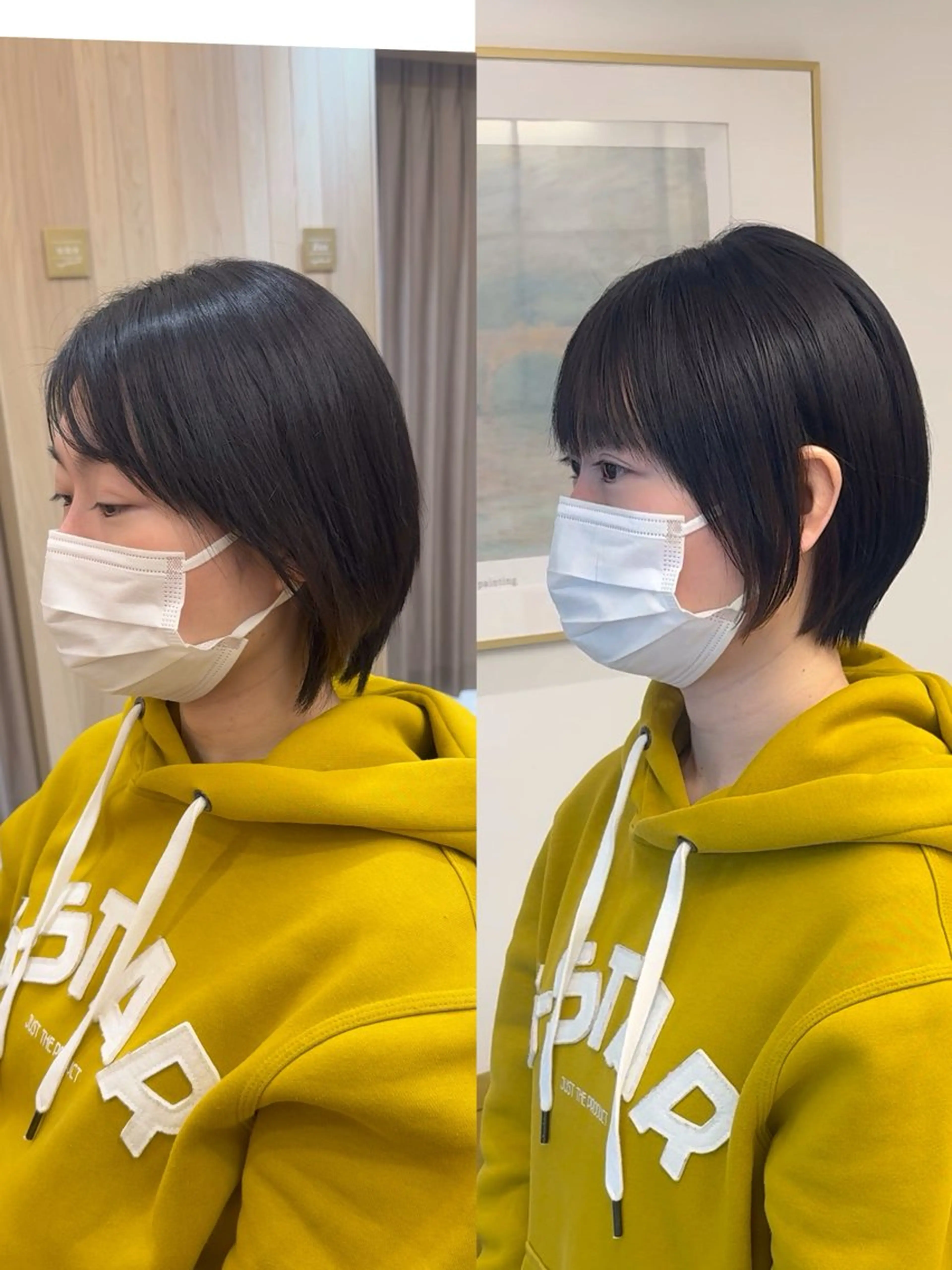 ショート 【ショート/ボブ 丸みショート】深萱のヘアスタイル