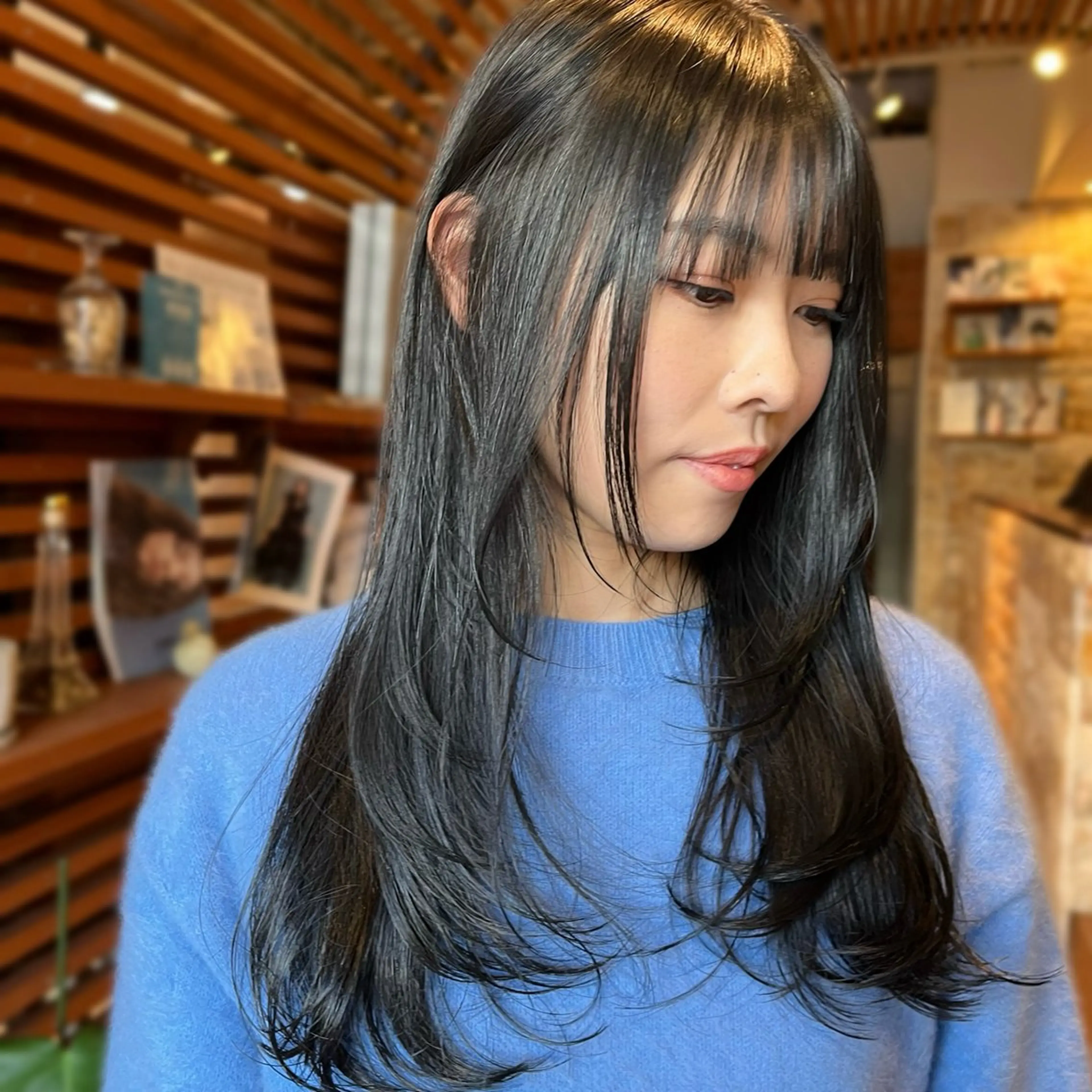 ロング たおちゃん/レイヤー /透明感カラーのヘアスタイル