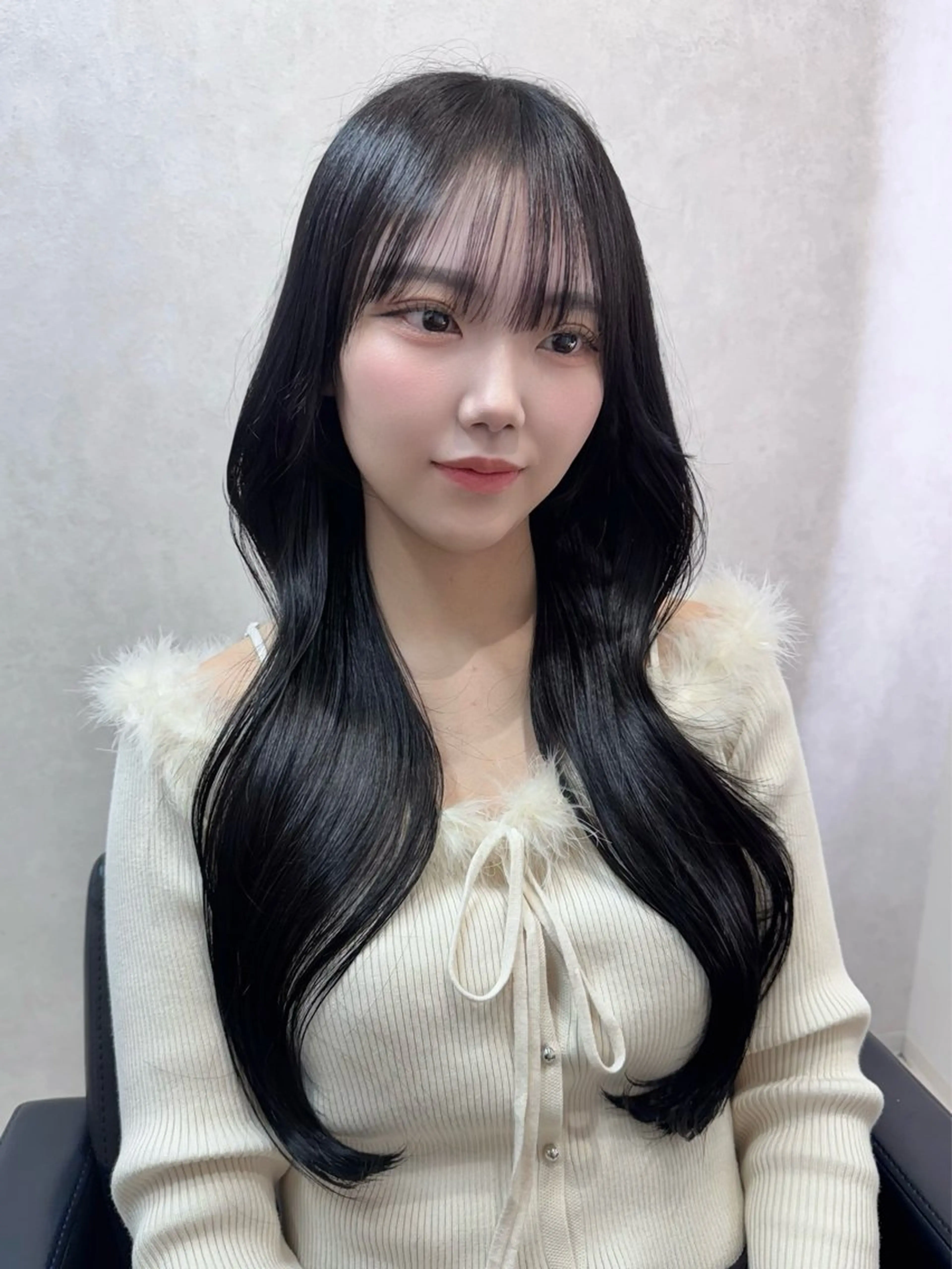 ロング カラー カット ヘアカラー トリートメント 《韓国レイヤー特化》 艶髪✨EMIのヘアスタイル