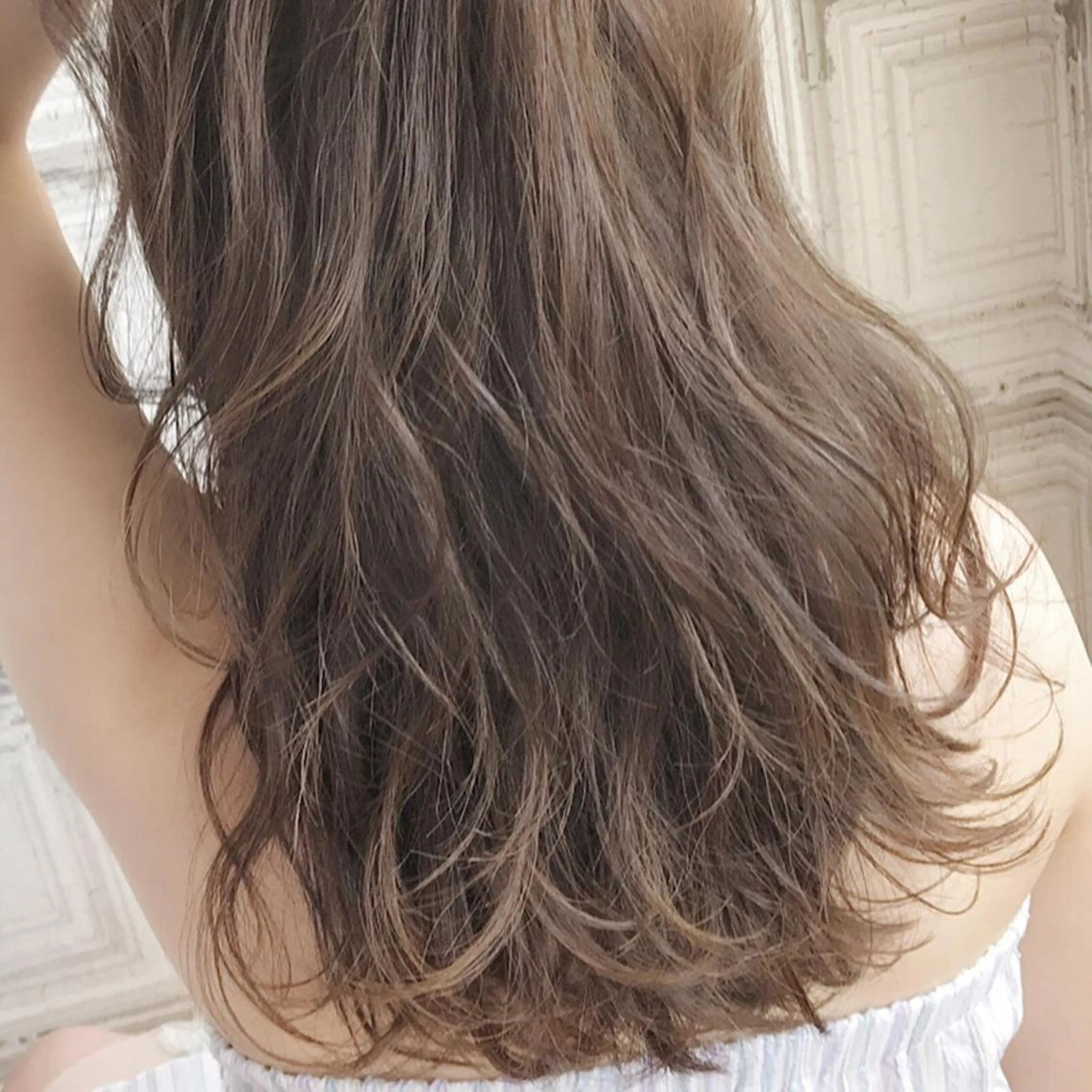 ロング カラー カット ヘアカラー トリートメント STAR所属・内藤 達也のヘアスタイル