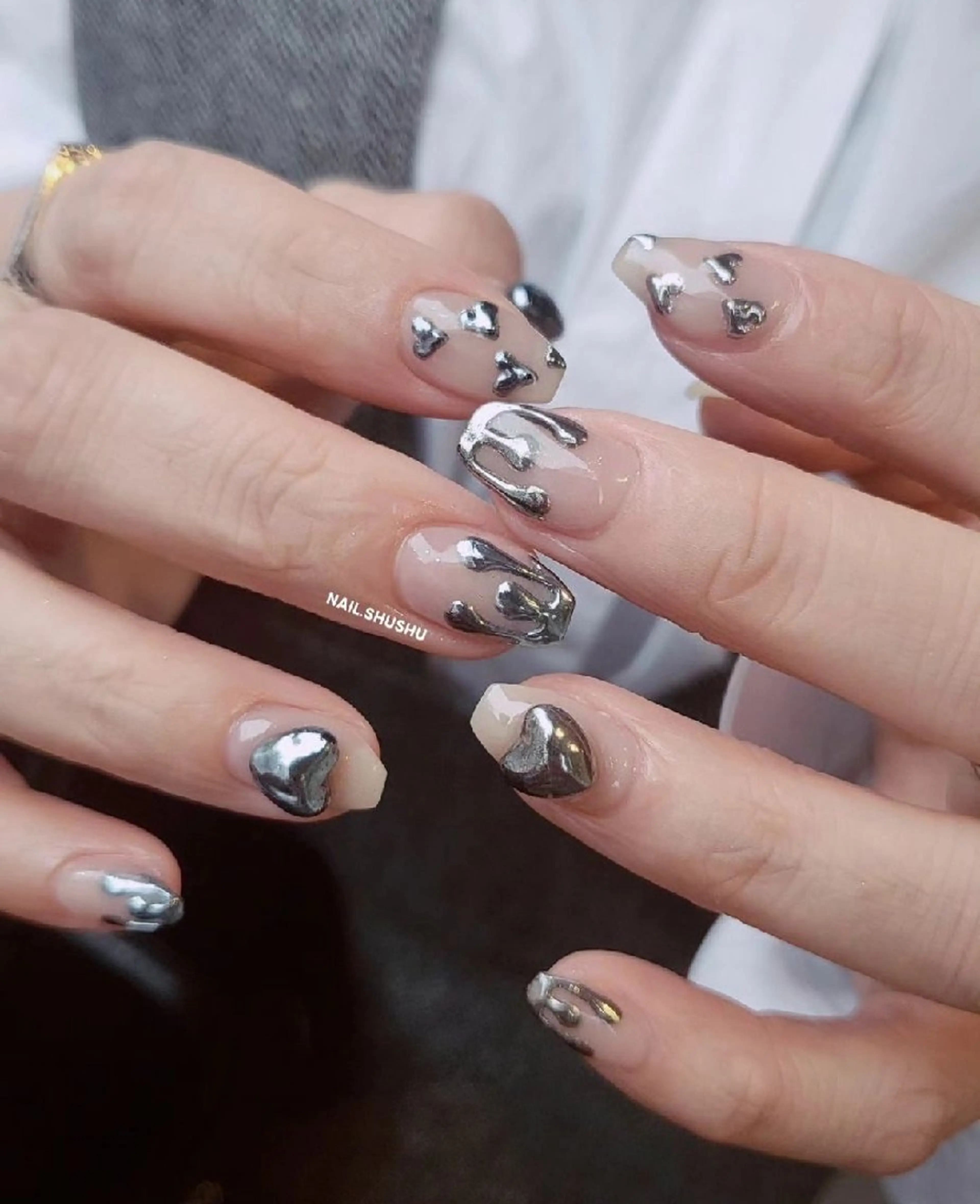 ネイル 3dパーツ/流行り 👧shushu❤️のネイルデザイン