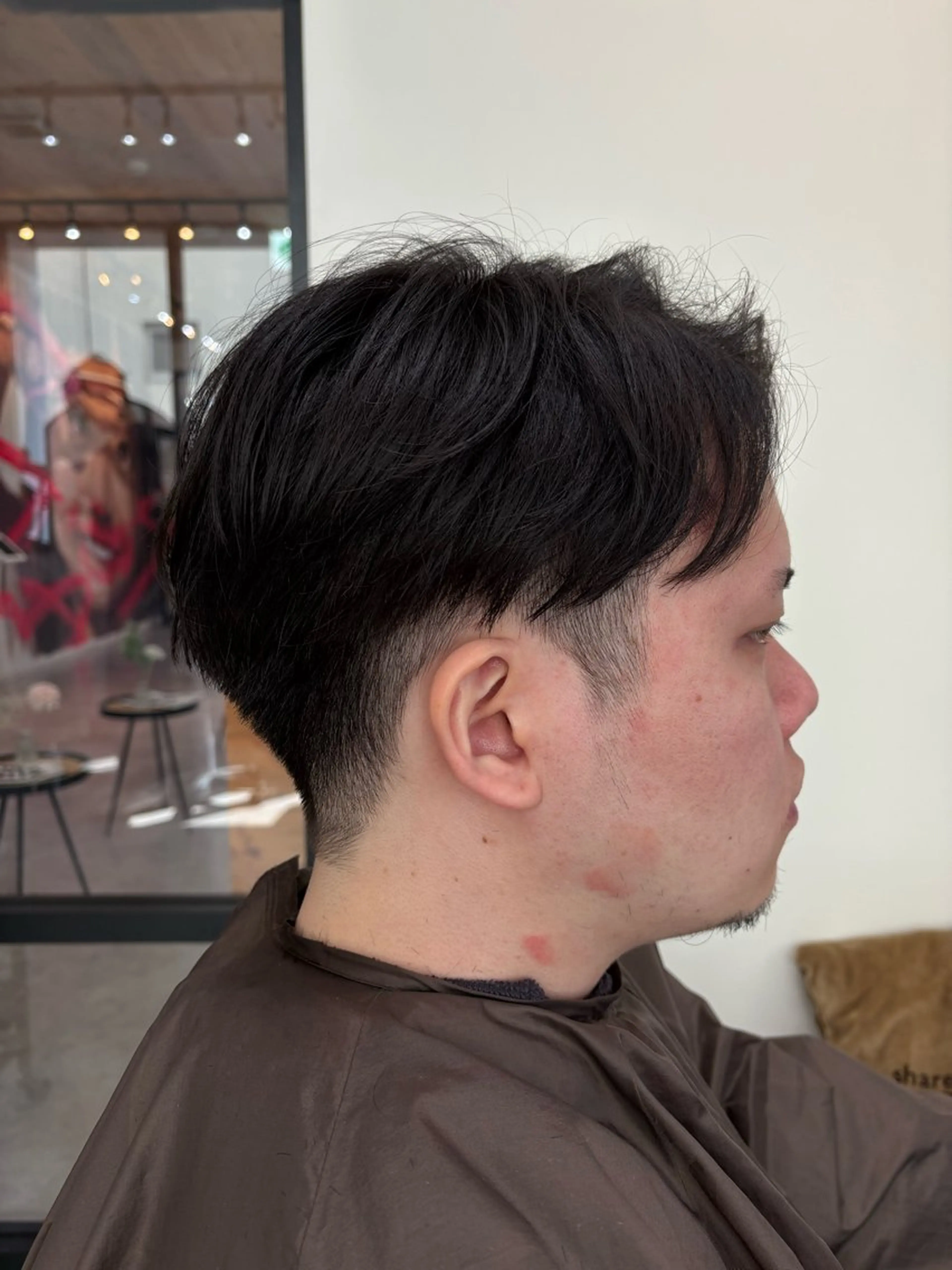 メンズ メンズショート ツーブロック カット メンズカット クドウユウキのヘアスタイル