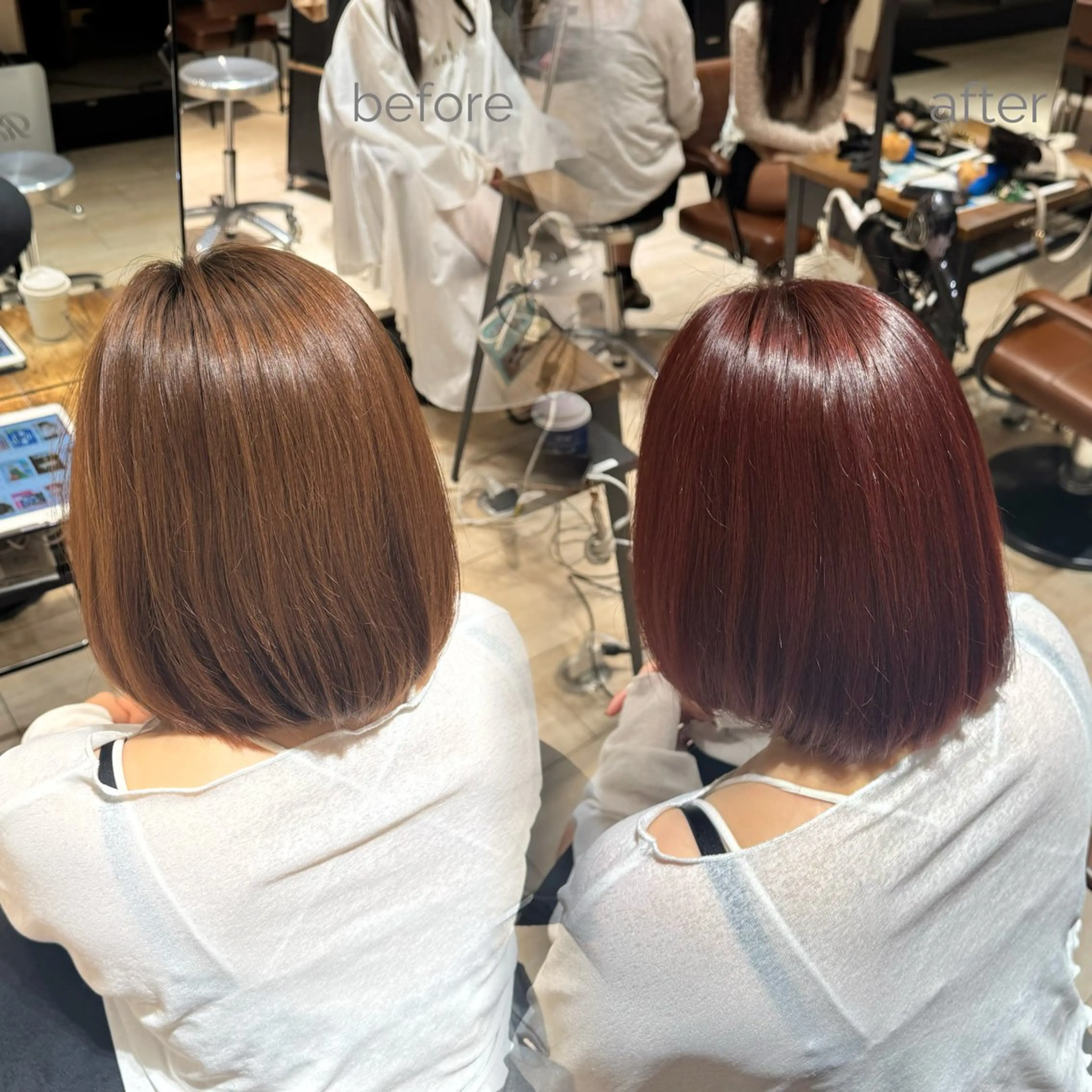 カラー ブリーチ ブリーチなしカラー ヘアカラー トリートメント モデル様 募集中💖祝迫華艶のヘアスタイル