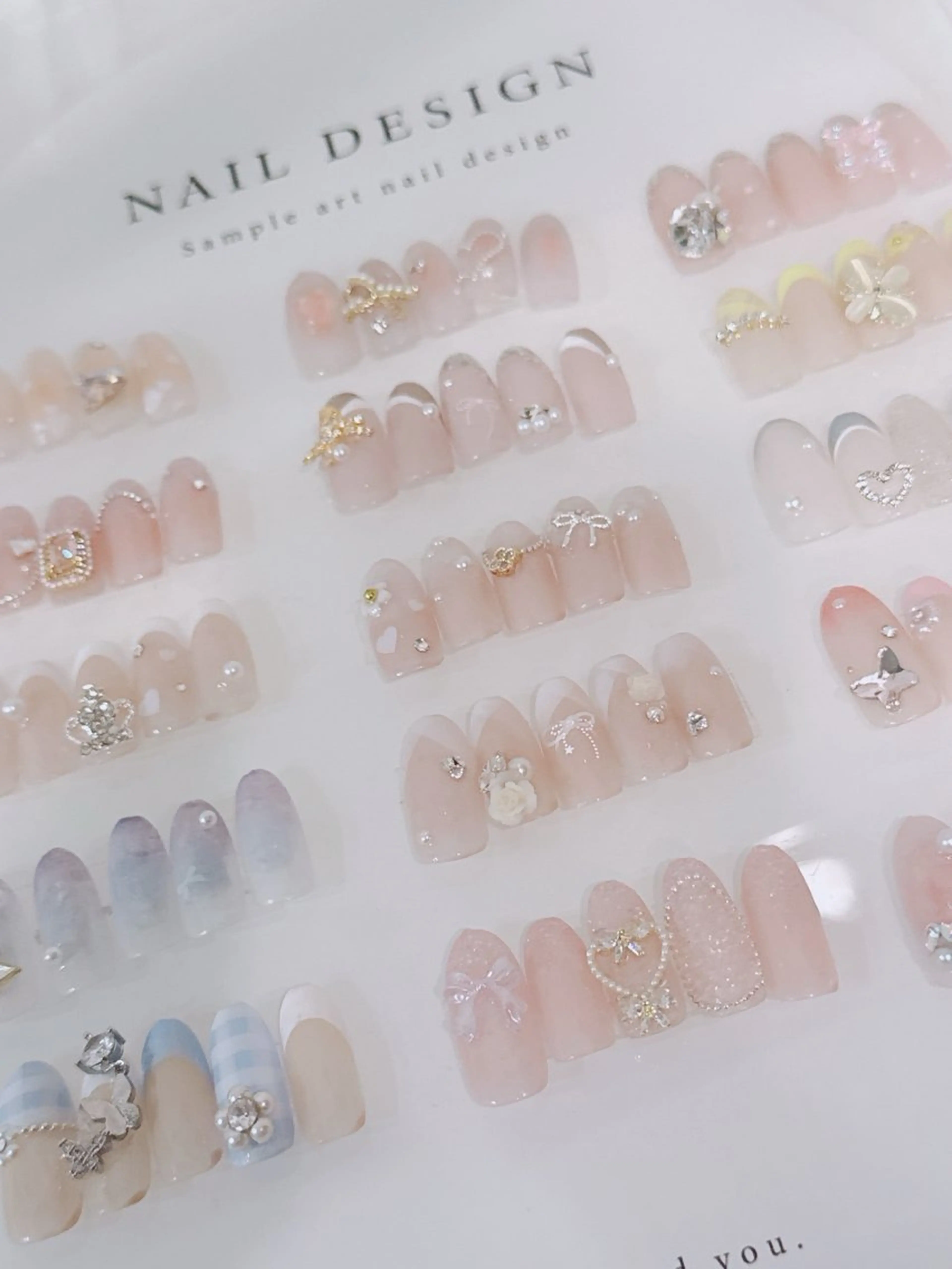 モデル募集🉐《10本長さだし&定額デザインコースオフあり》持ち込みもアート内容、パーツが有れば🉑✨の写真