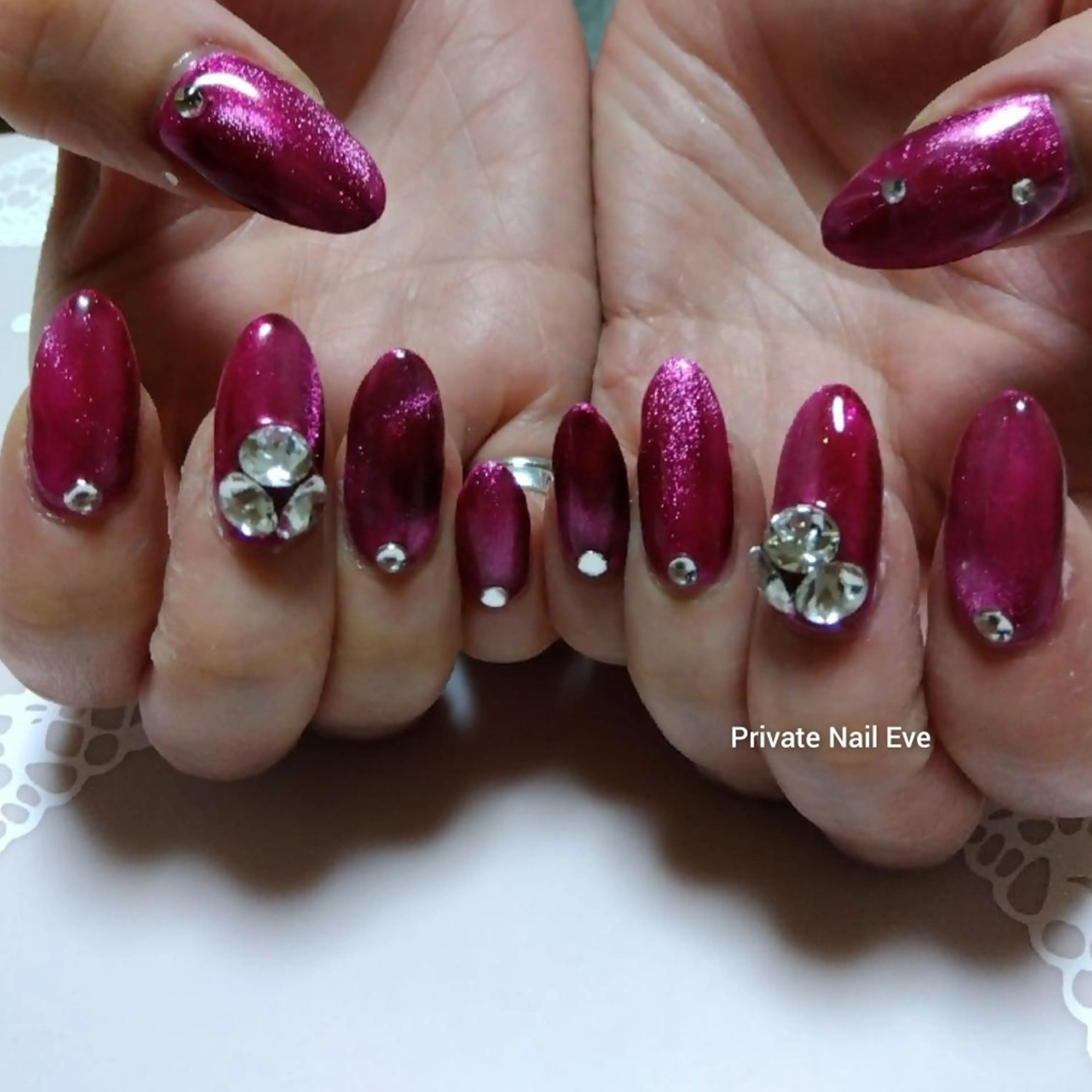 ネイル マグネットネイル ネイル junkoのネイルデザイン