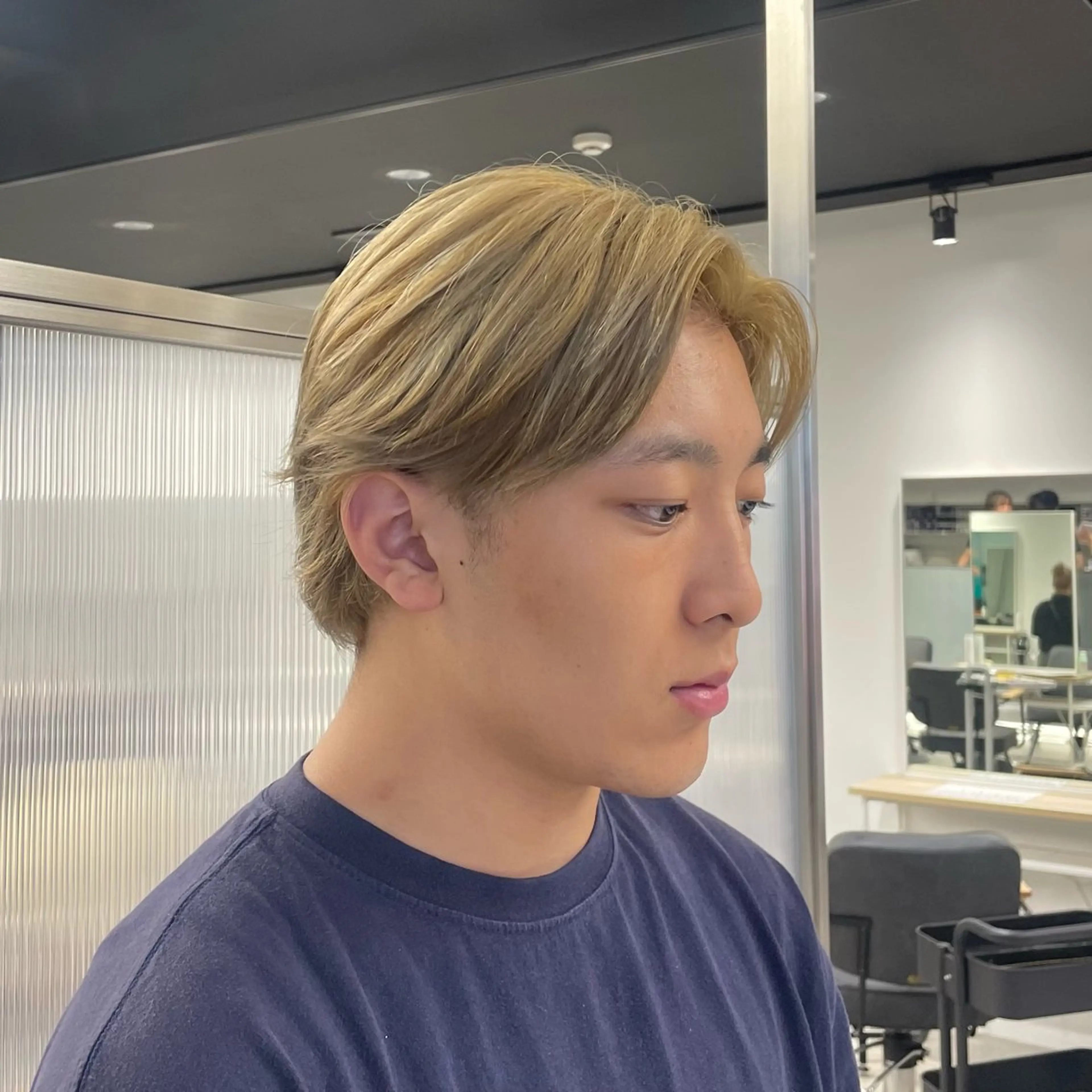 カラー メンズ sawaka🪽レイ ヤー/酸性ストレートのヘアスタイル