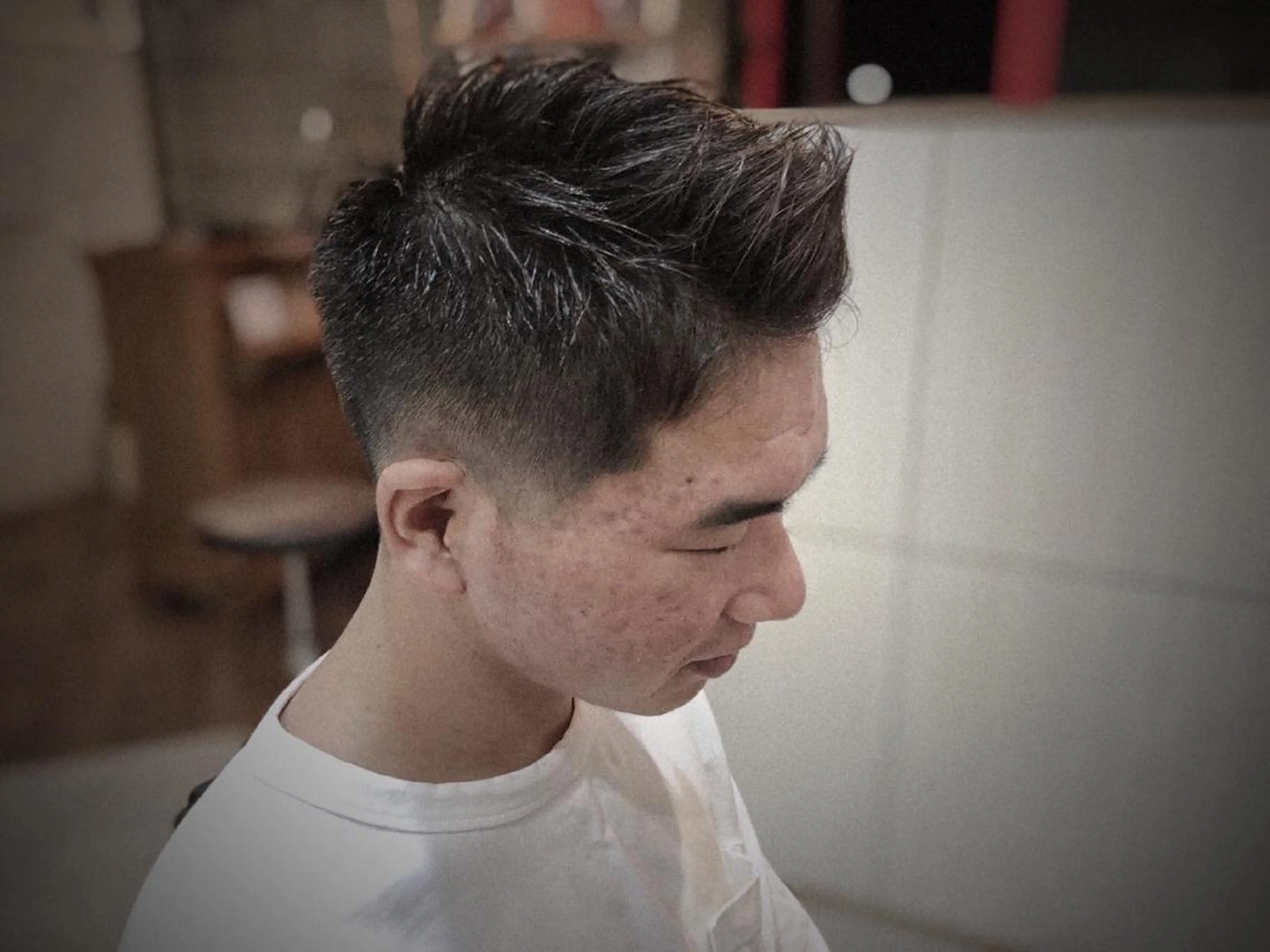 メンズ フェードカット カット 守屋 智紀のヘアスタイル