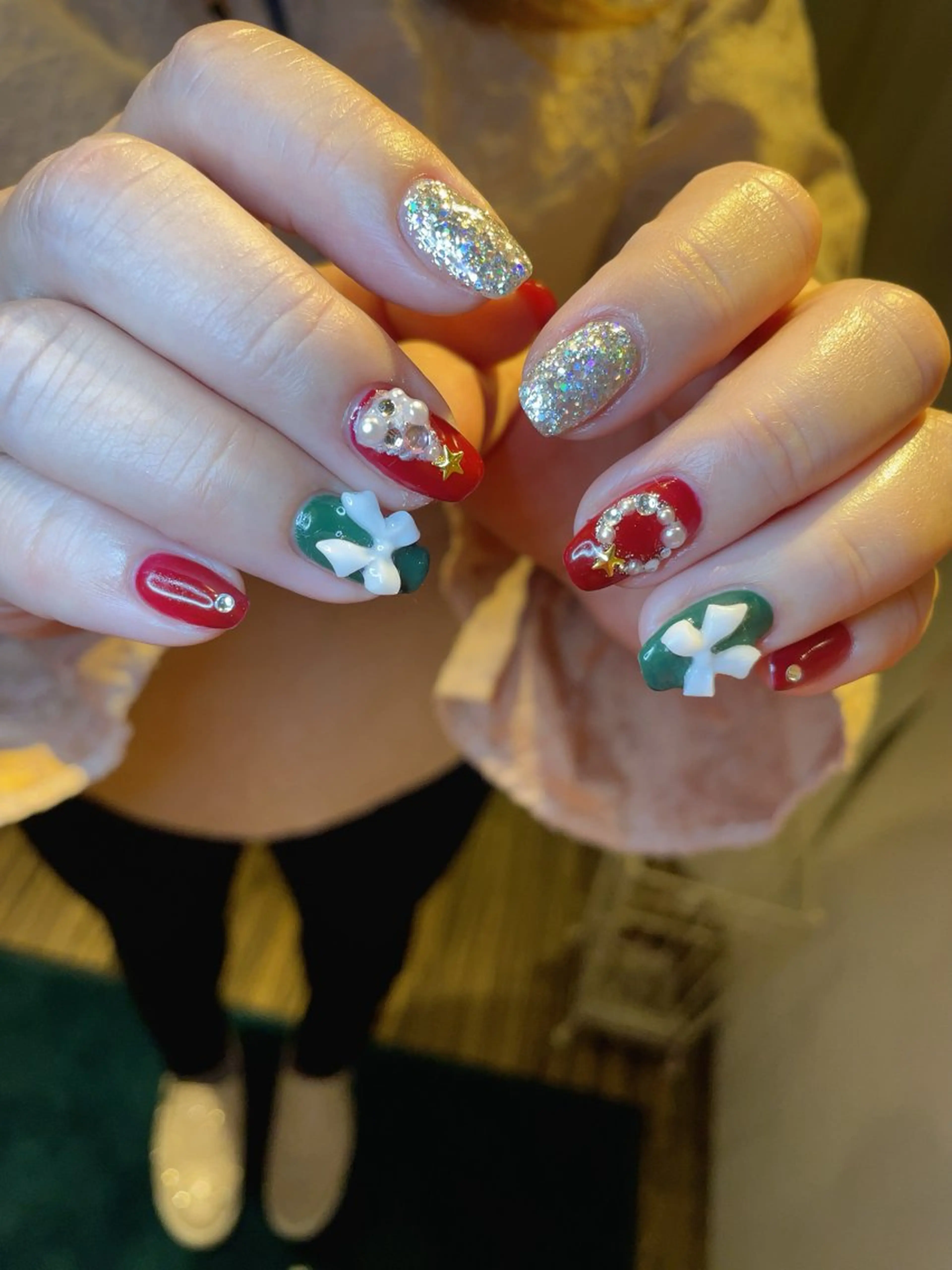 ネイル 冬ネイル クリスマス laviebelle norikoのネイルデザイン