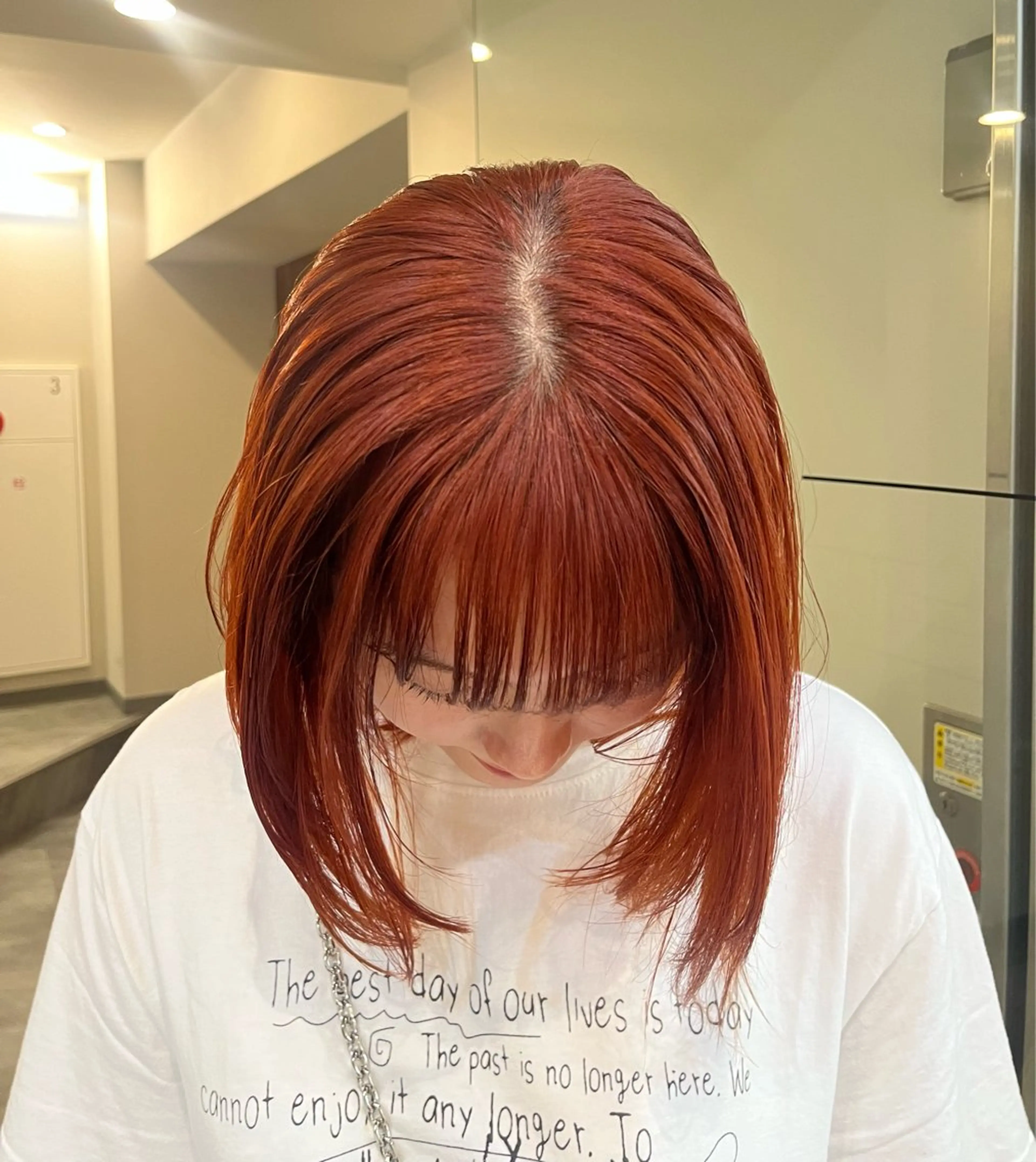 セミロング 清野　花音/ レイヤーカットのヘアスタイル