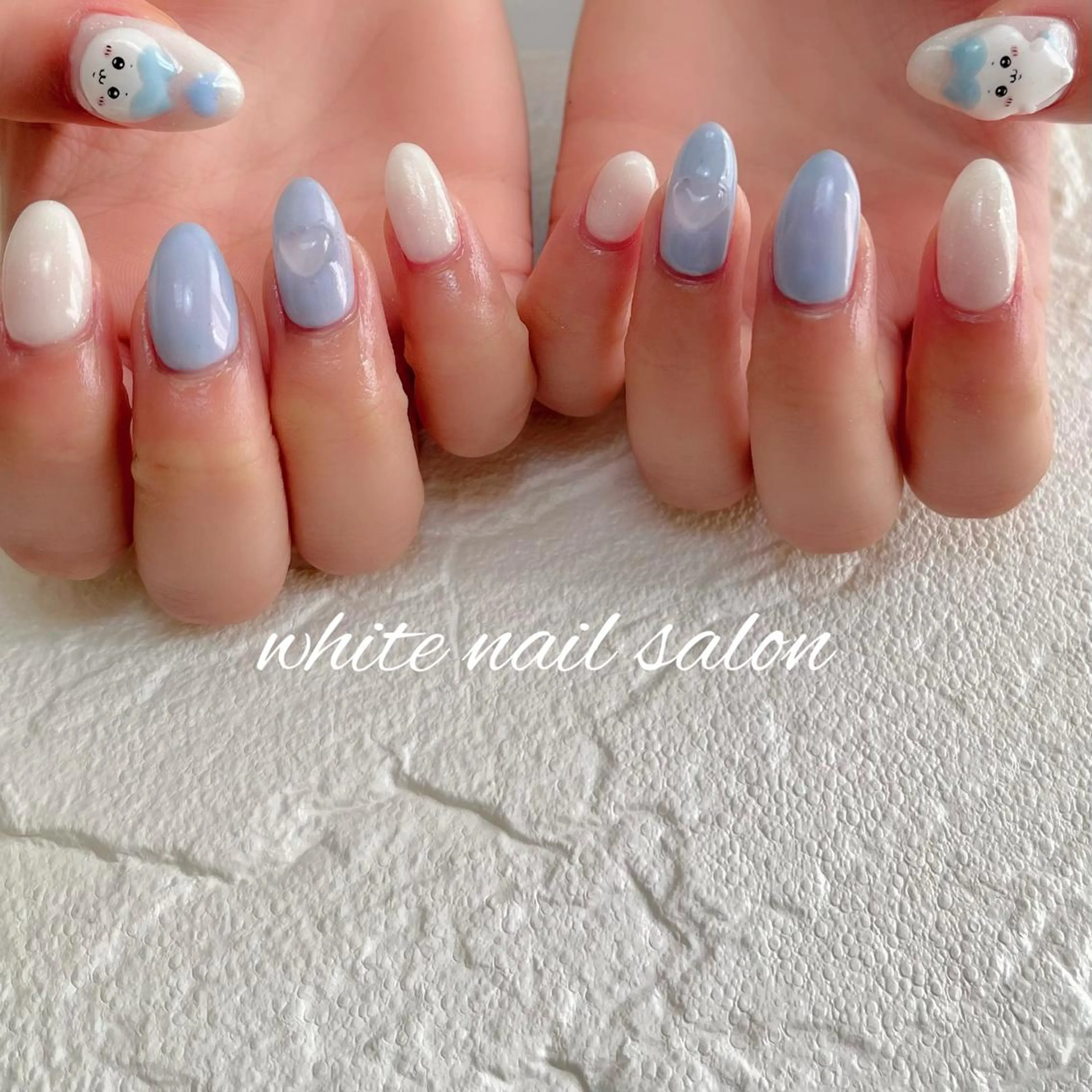 ネイル アートネイル フットネイル ジェルネイル ハードジェル ラメ(グリッター) white nail salonのネイルデザイン