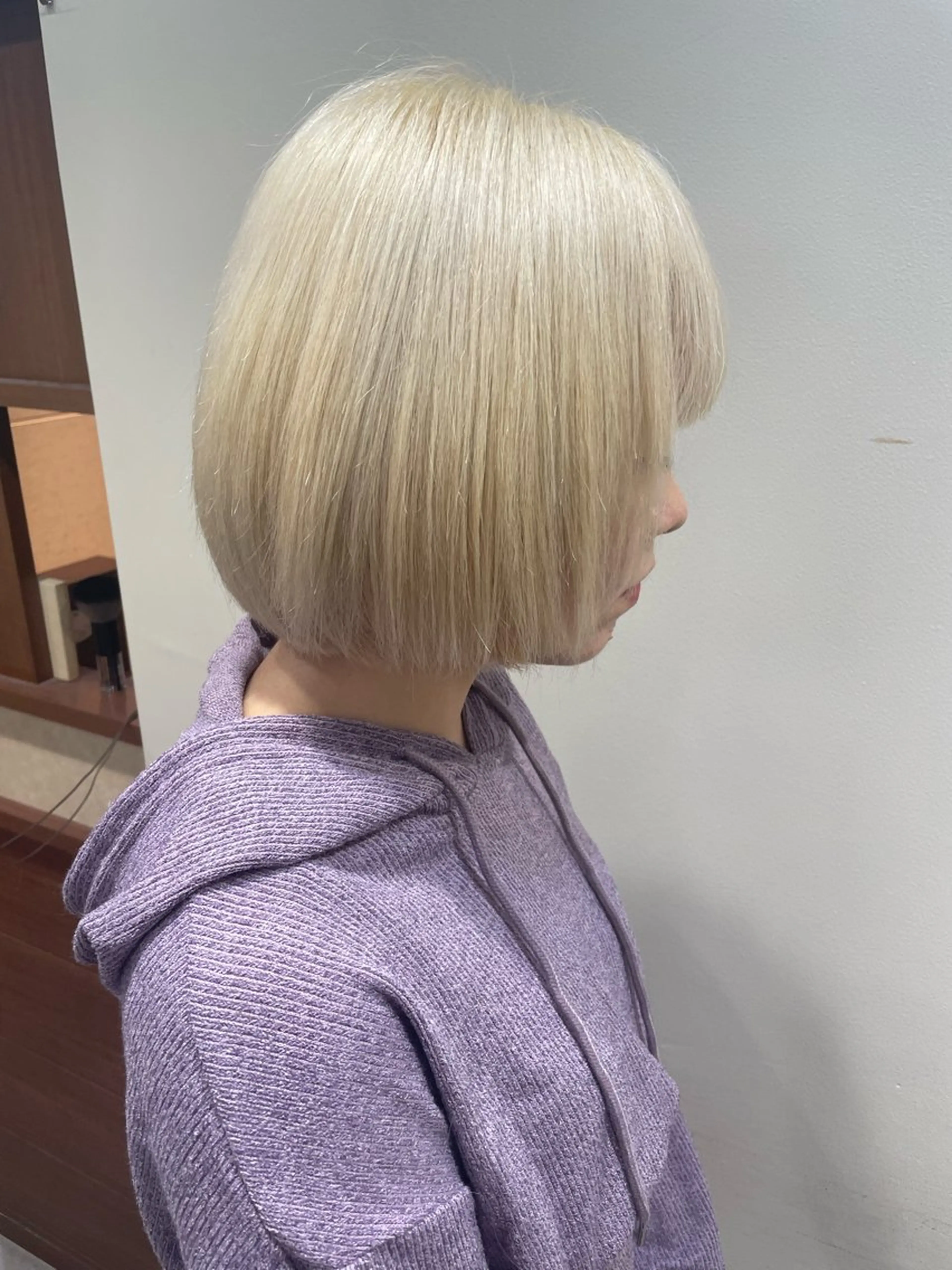 ショート カラー ブリーチ ブロンド ハイトーンカラー ヘアカラー トリートメント 羽田翔大/ブリーチ/ ボブカット/店長のヘアスタイル