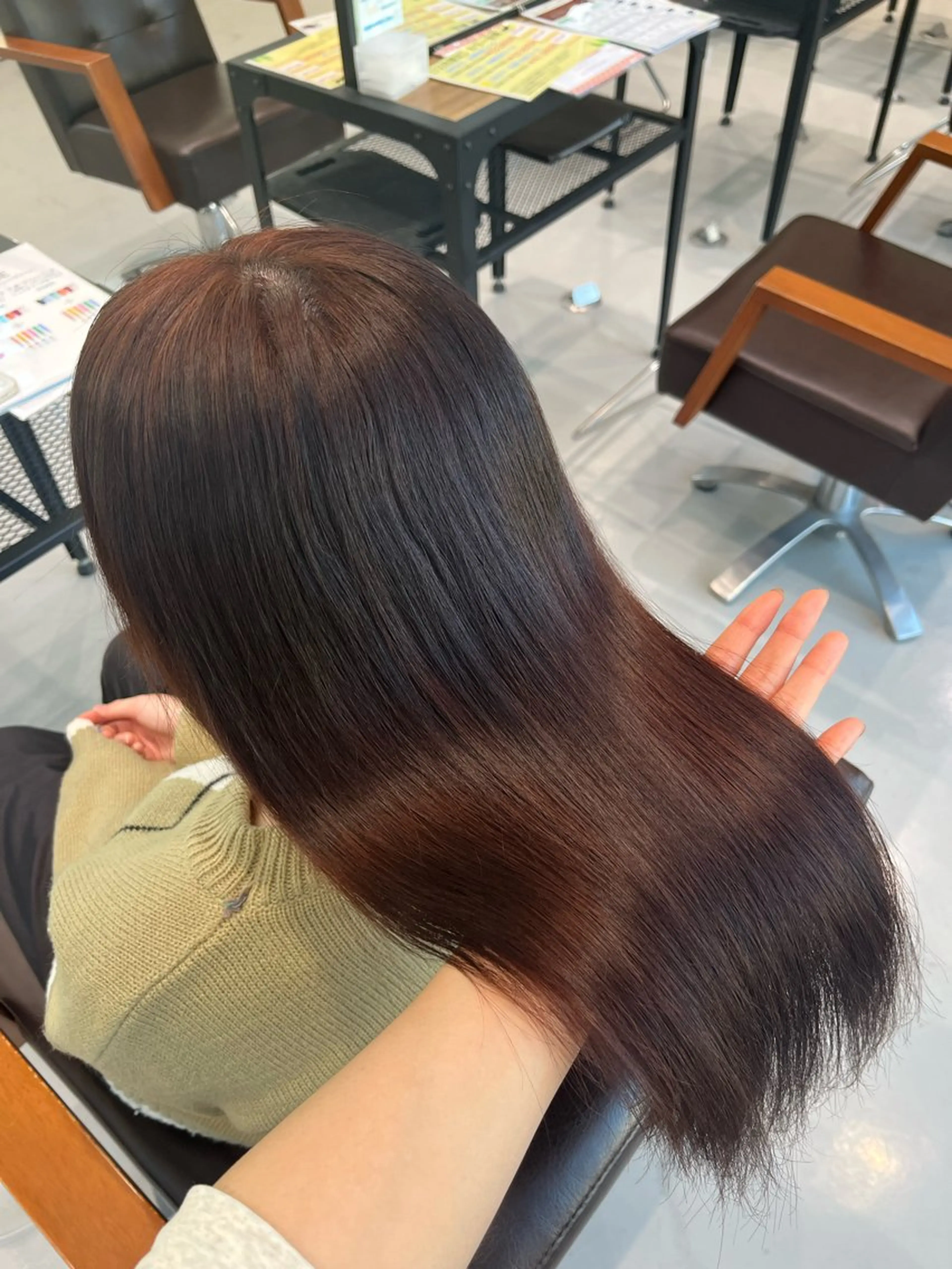 ロング カラー ヘアカラー トリートメント 楓夏️🫧/モデル様 募集中/ヘアアレンジのヘアスタイル