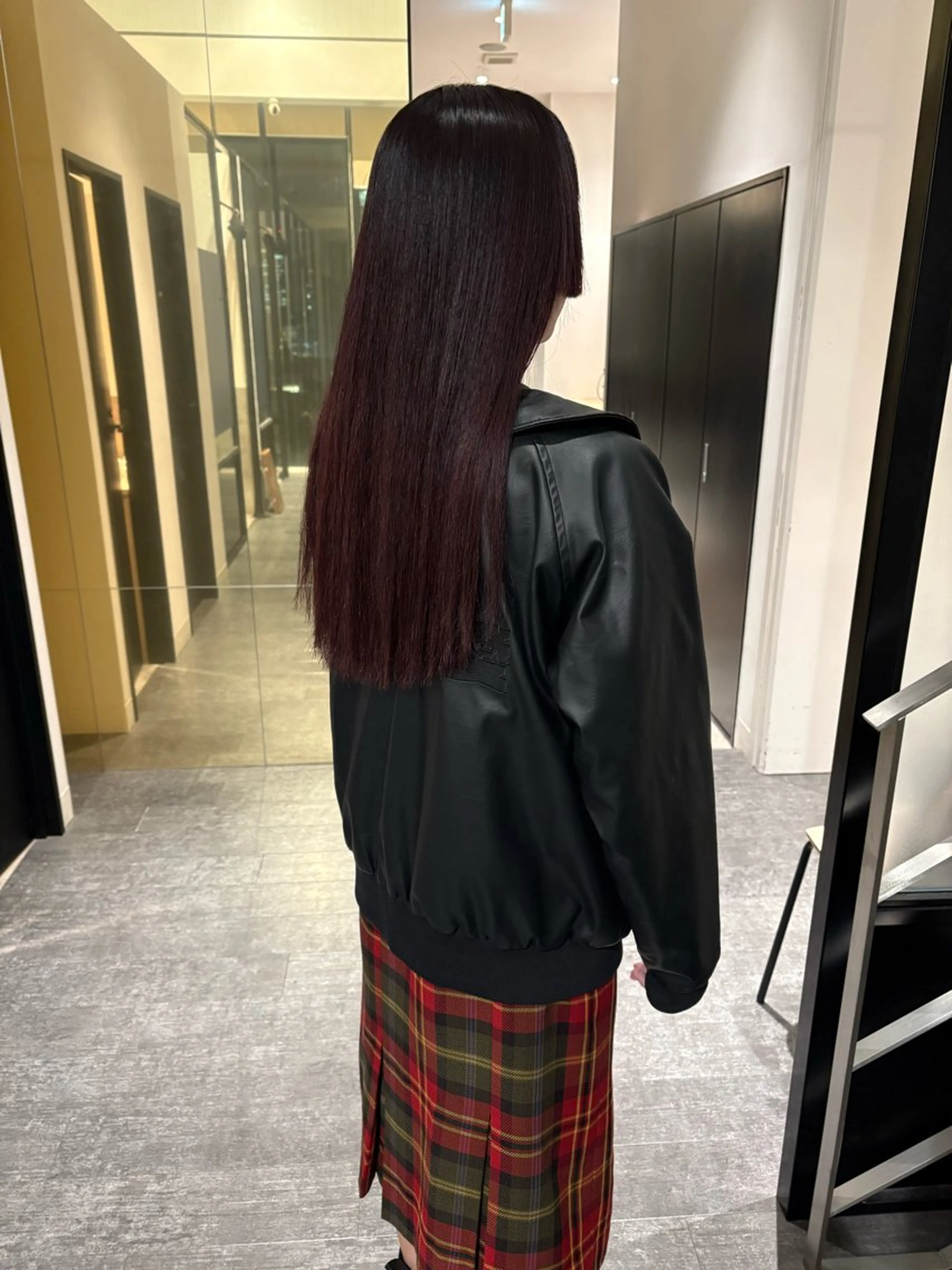 ロング カラー カット ヘアカラー mao ｜ 柔らか艶カラー🫧のヘアスタイル