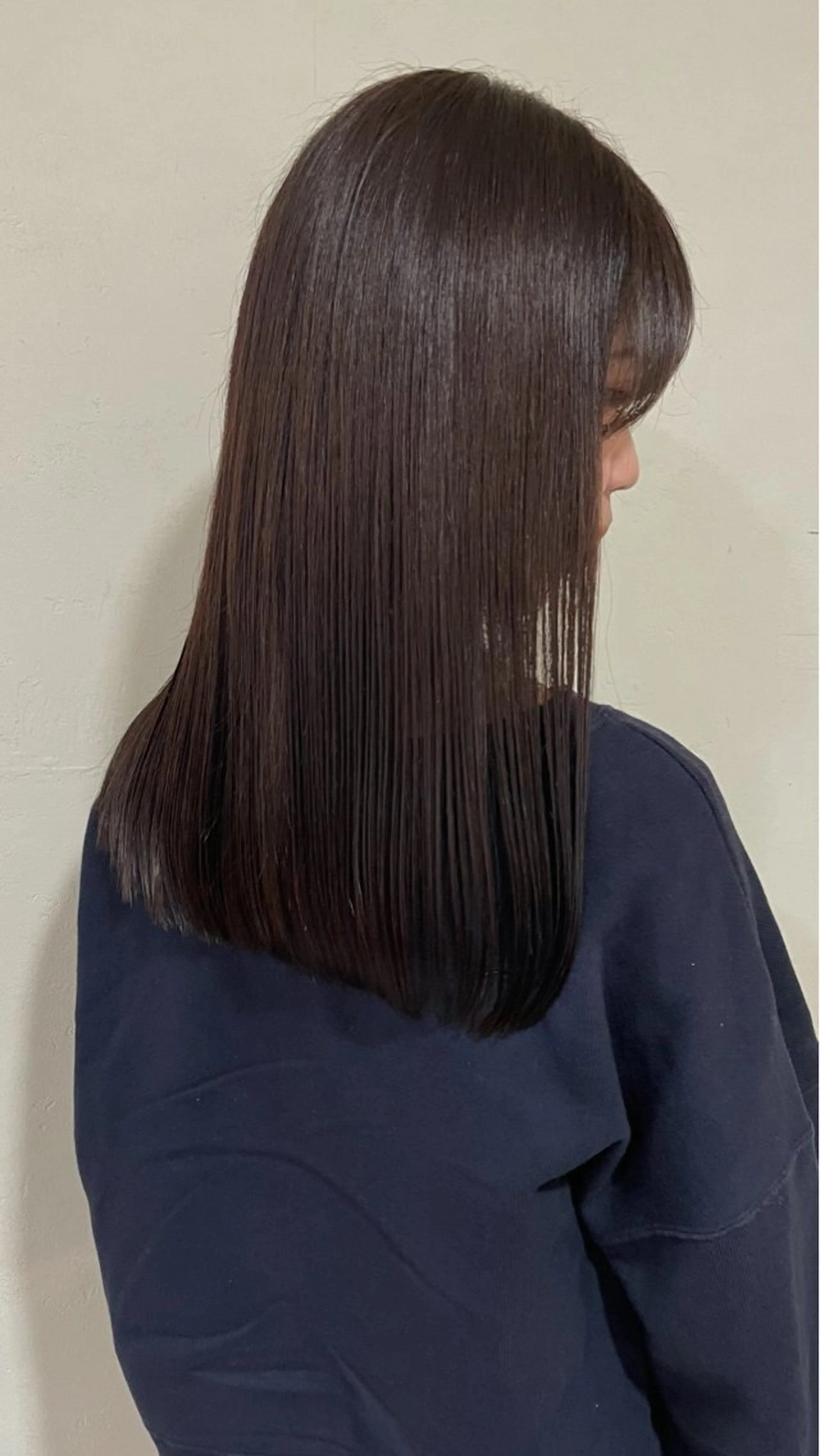 ロング カラー パーマ 透明感カラー 大阪/梅田すぐ /パーマ落とし専門店のヘアスタイル