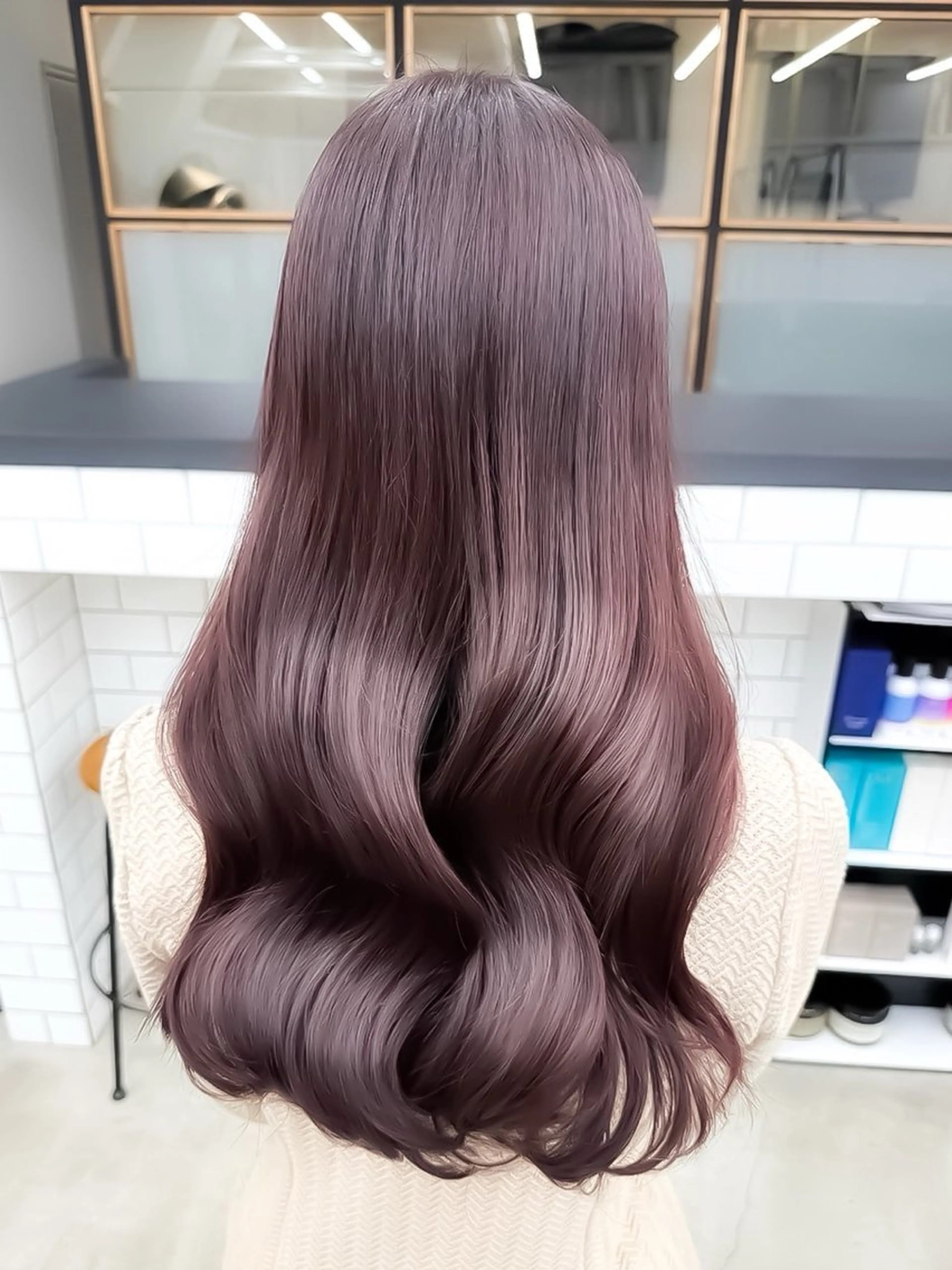 ロング カラー ヘアアレンジ 透明感カラー/髪質 改善🎀suzukaのヘアスタイル