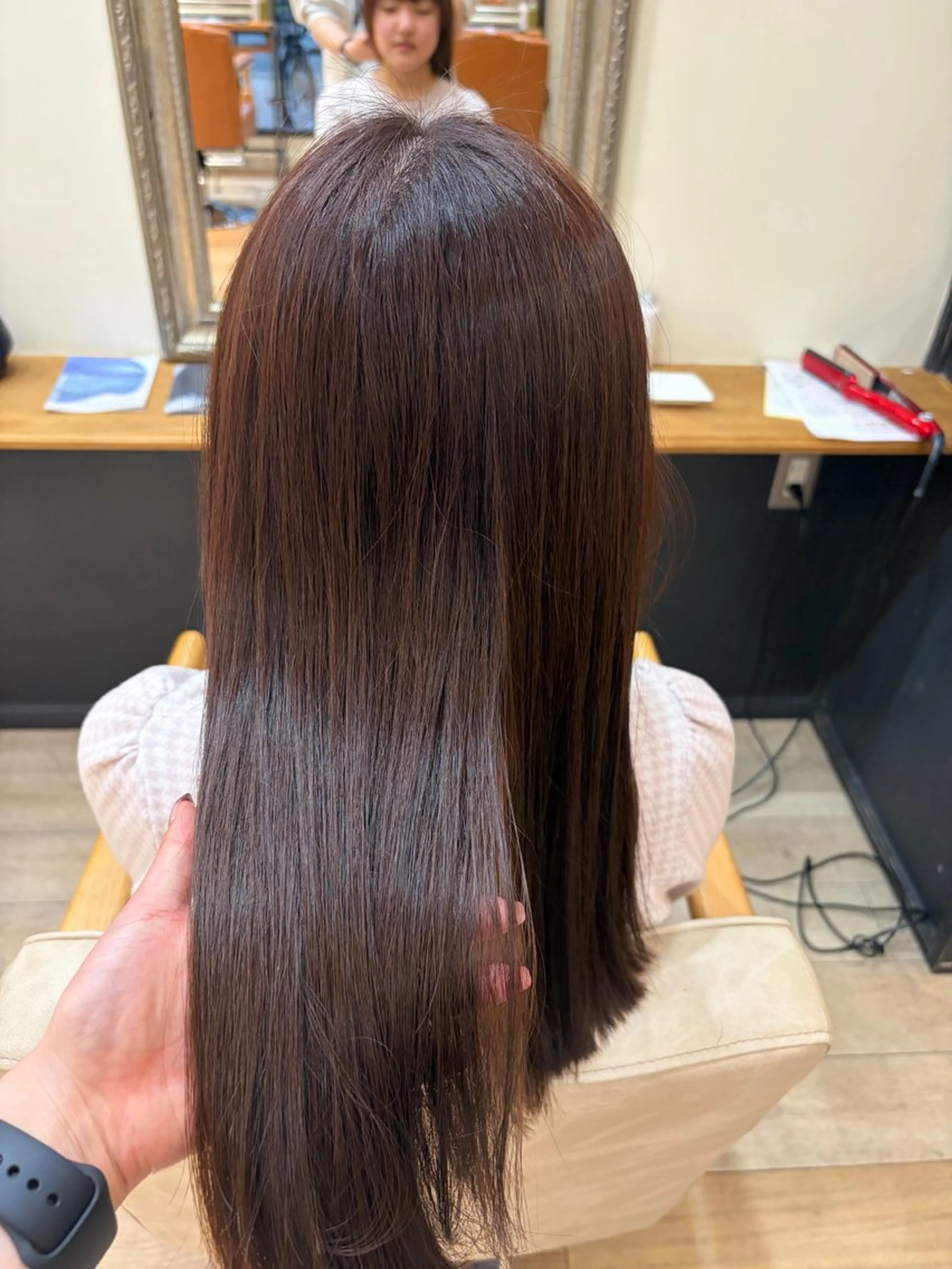 セミロング ヘアカラー ななか /KOKOROのヘアスタイル