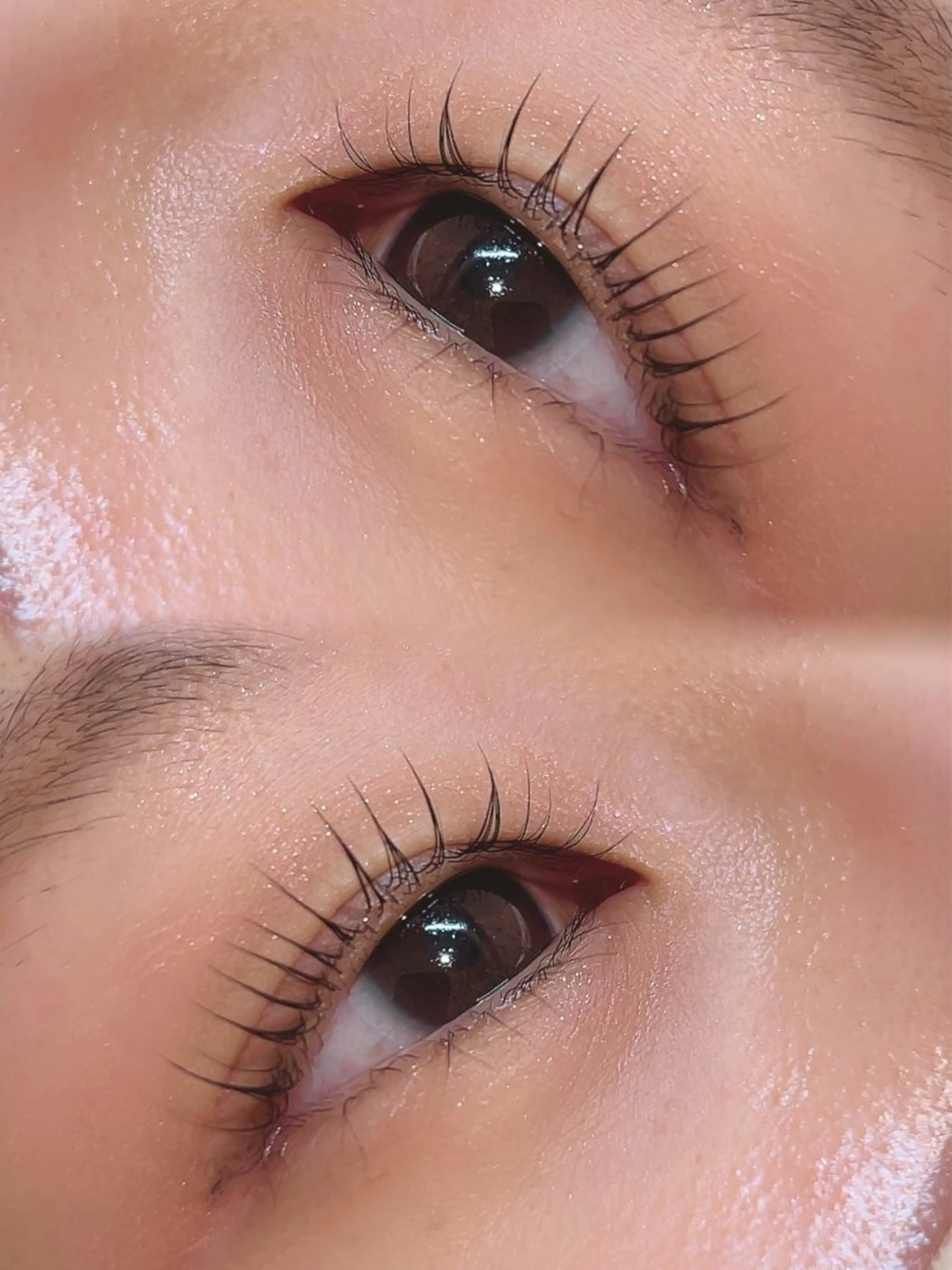 マツエク・マツパ 束感まつ毛 韓国風マツエク 一重×まつ毛パーマ Iruda meiのマツエク・マツパデザイン