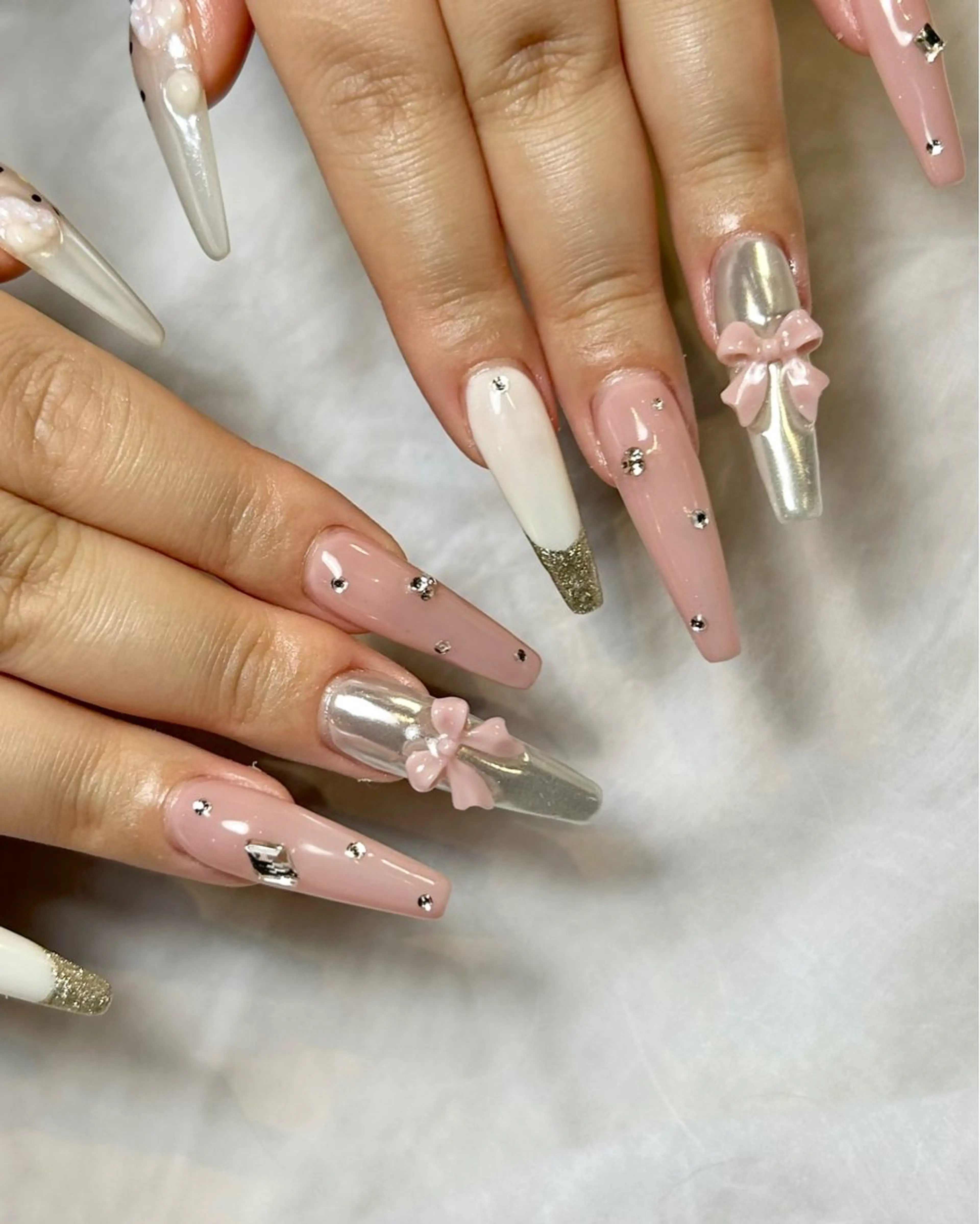 ネイル 持ち込み ハンドネイル Reflection marikoのネイルデザイン