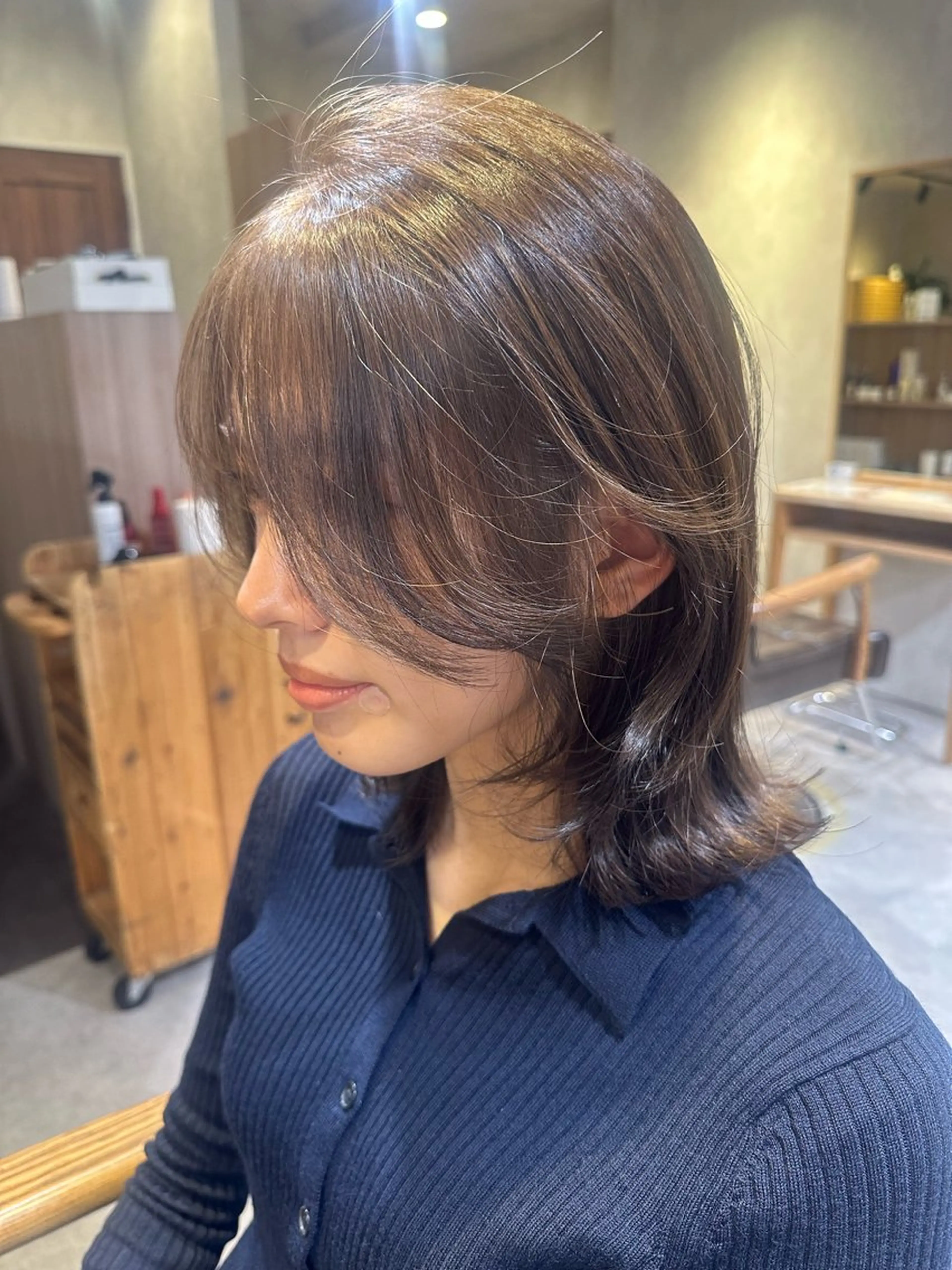 ミディアム ヘアカラー 🦋艶モテカラー/ヘ アセット🦋YURIのヘアスタイル