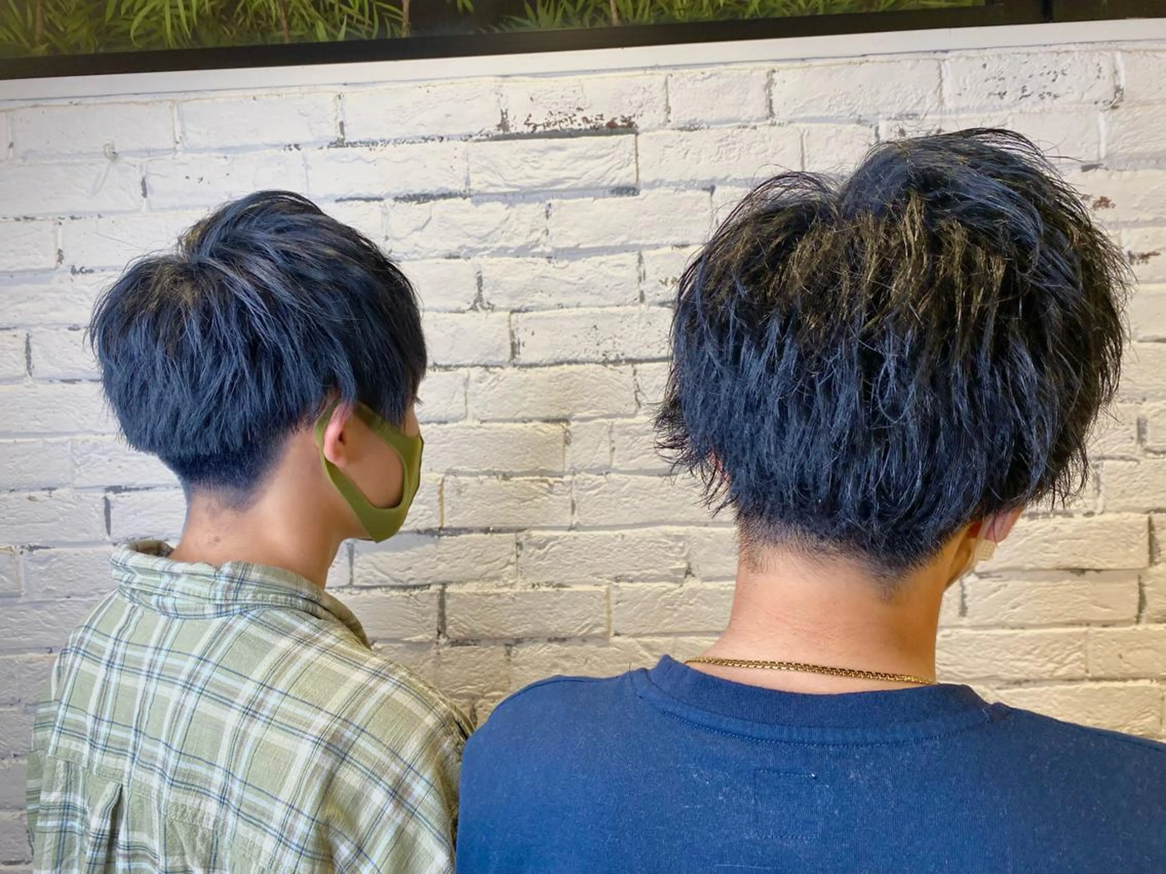 カラー メンズ 前田 輝のヘアスタイル