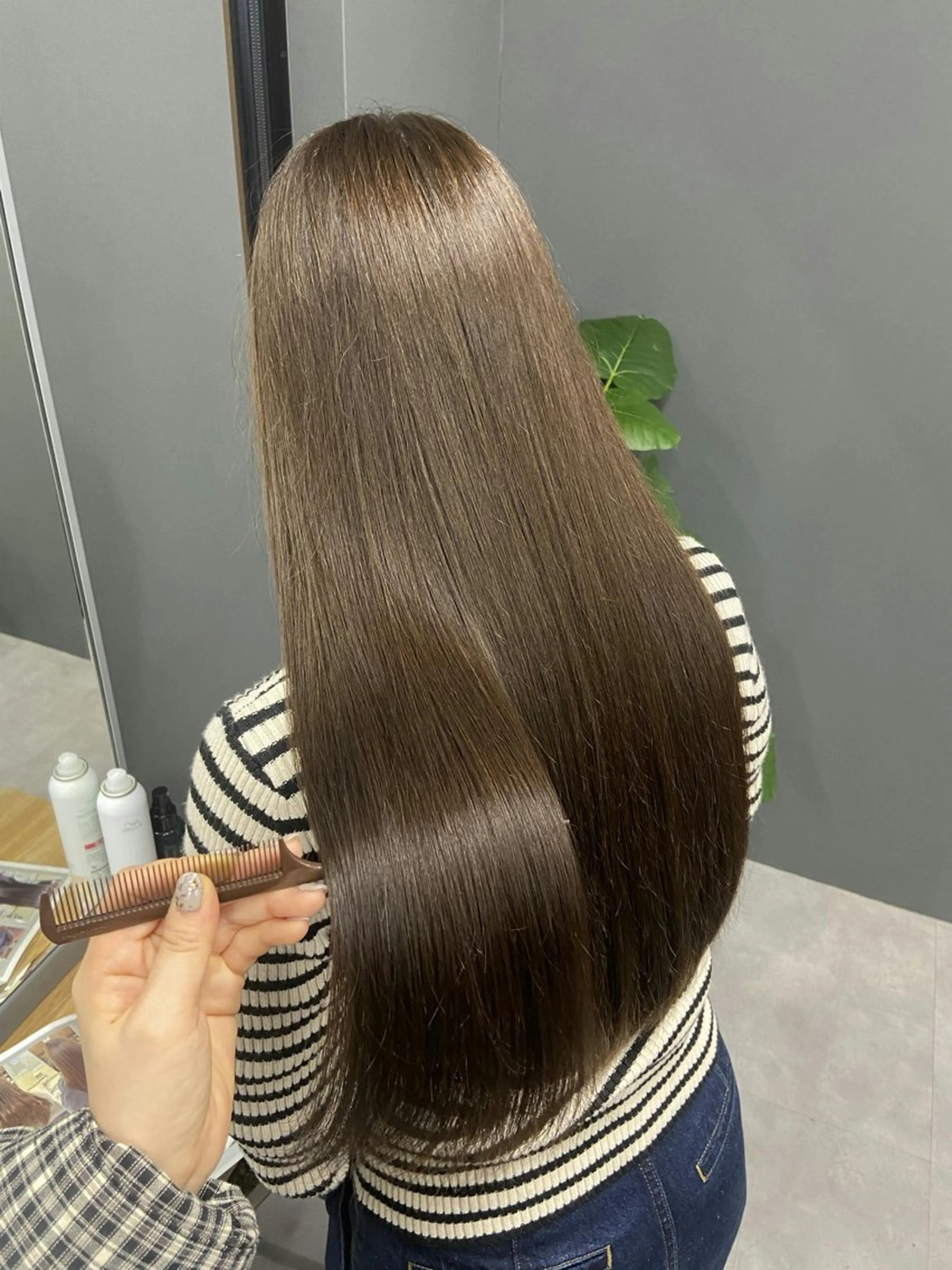 ロング カラー 濱崎 璃乃/ルプラボウのヘアスタイル