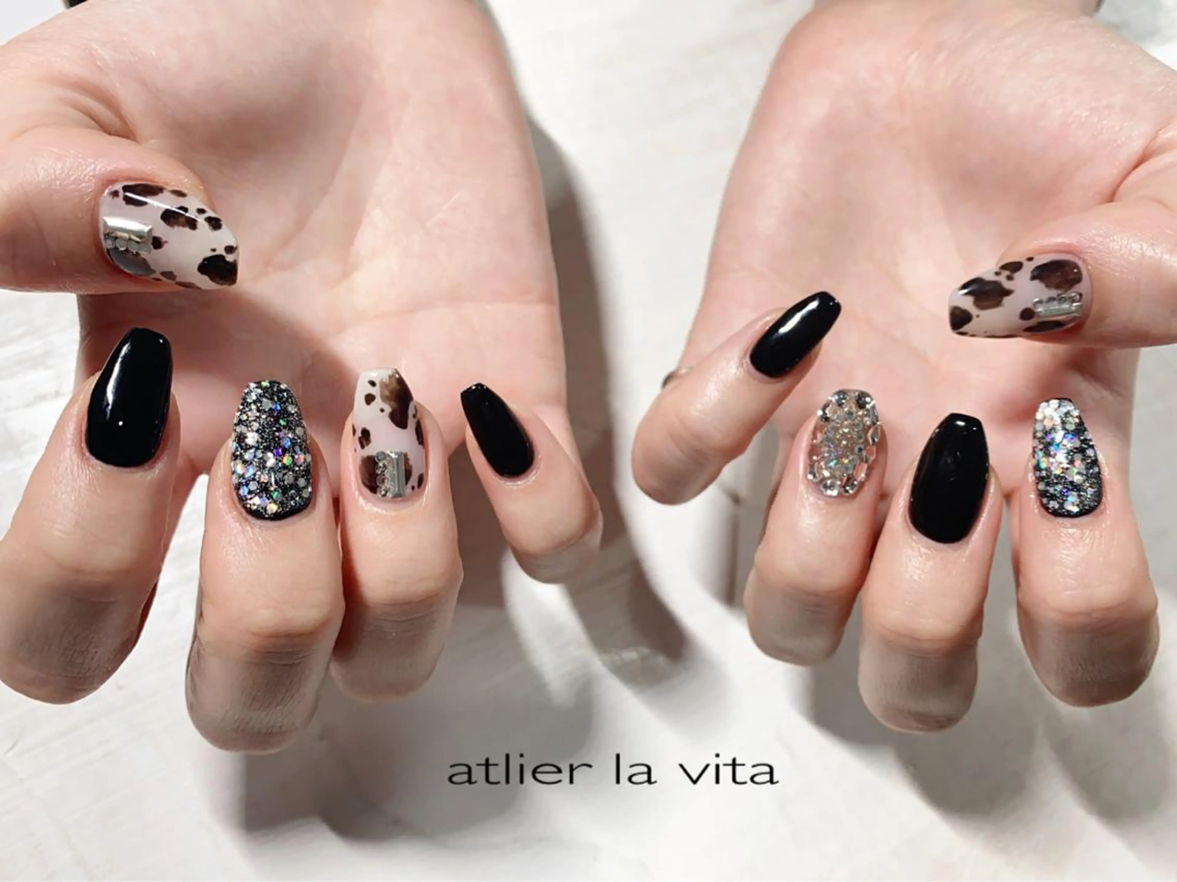 ネイル アートネイル ラメ(グリッター) ハンドネイル lavita. mimuraのネイルデザイン