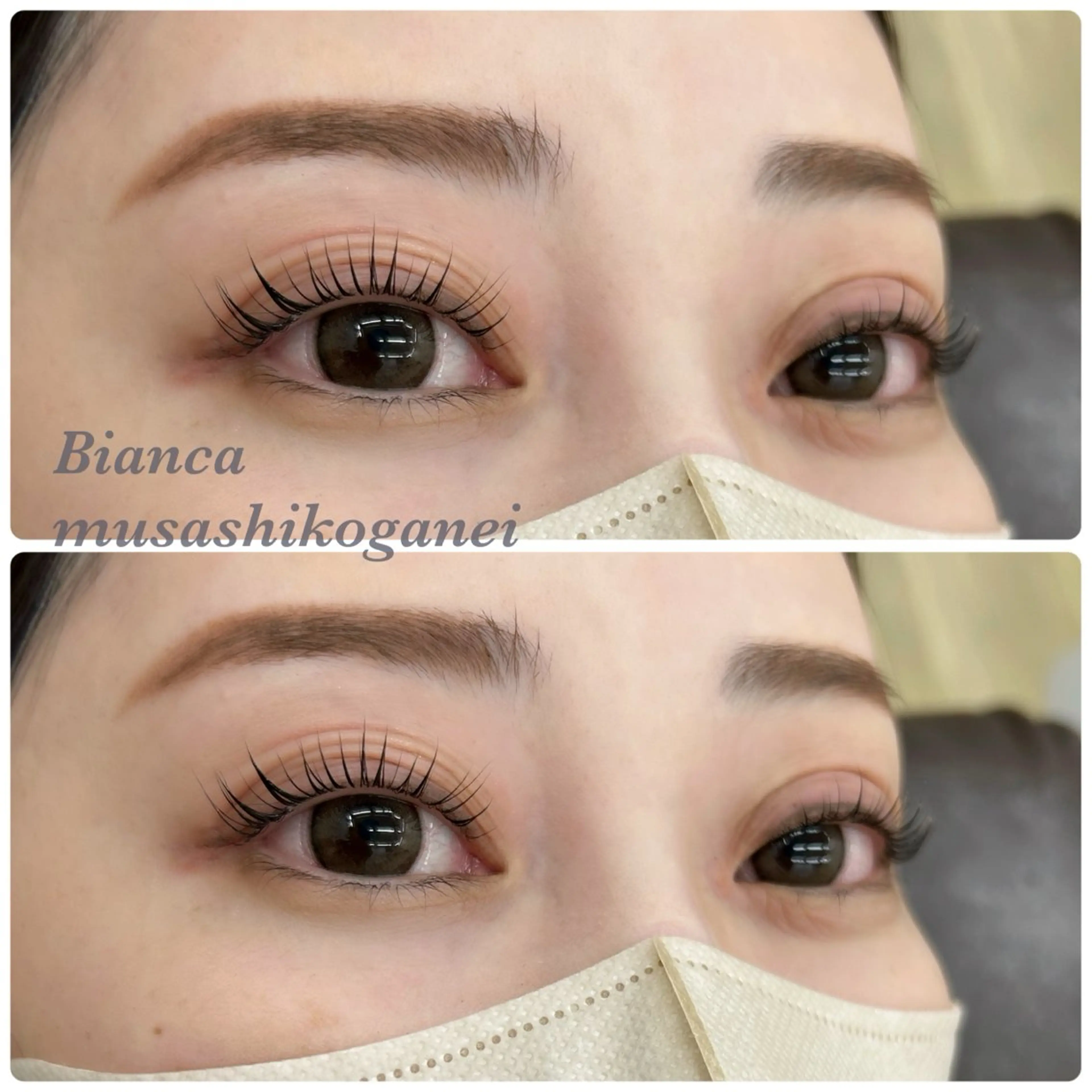 マツエク・マツパ パリジェンヌラッシュリフト Bianca わたなべのマツエク・マツパデザイン