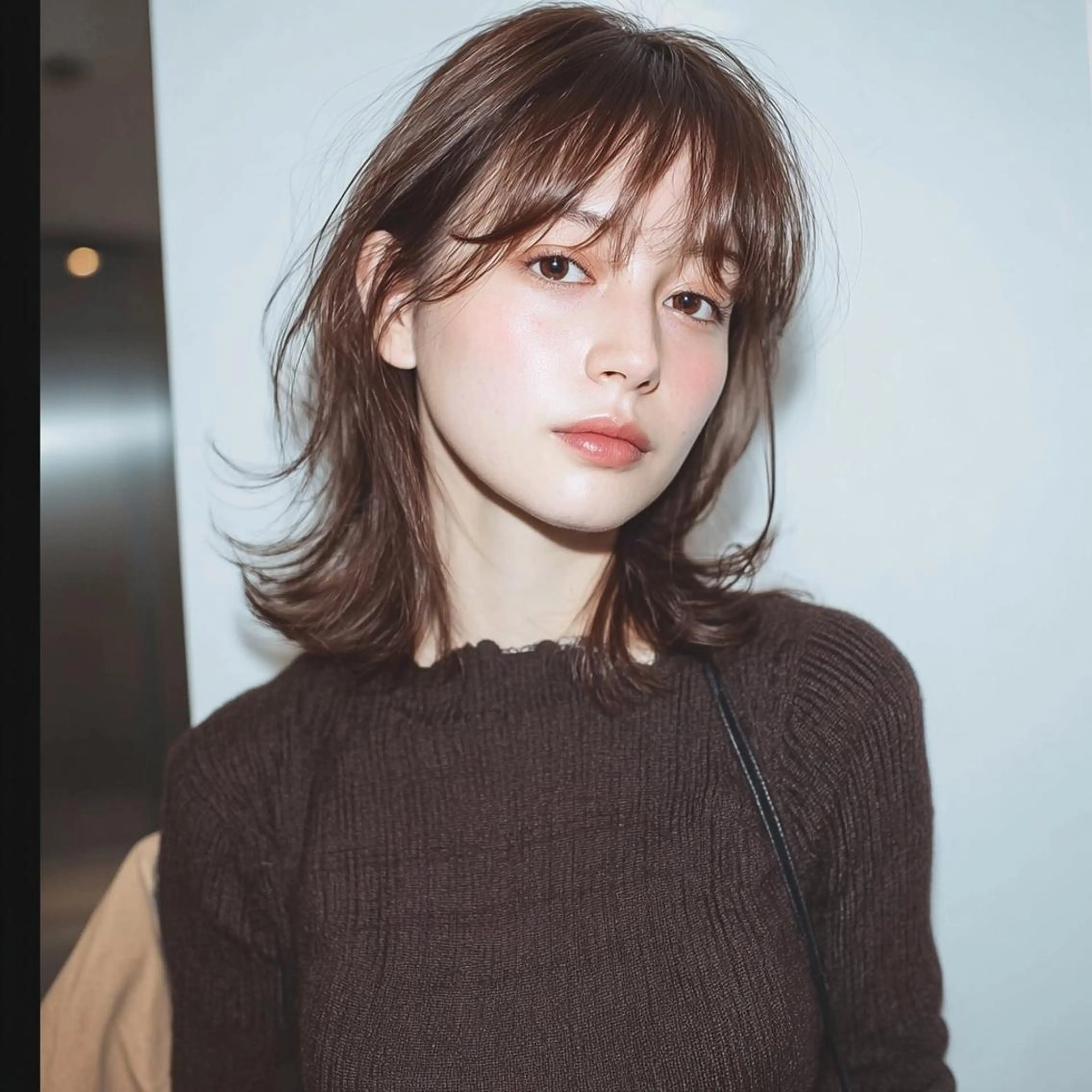 カラー 女性カット🎨カラー 🌀パーマ宮部楓奈のヘアスタイル