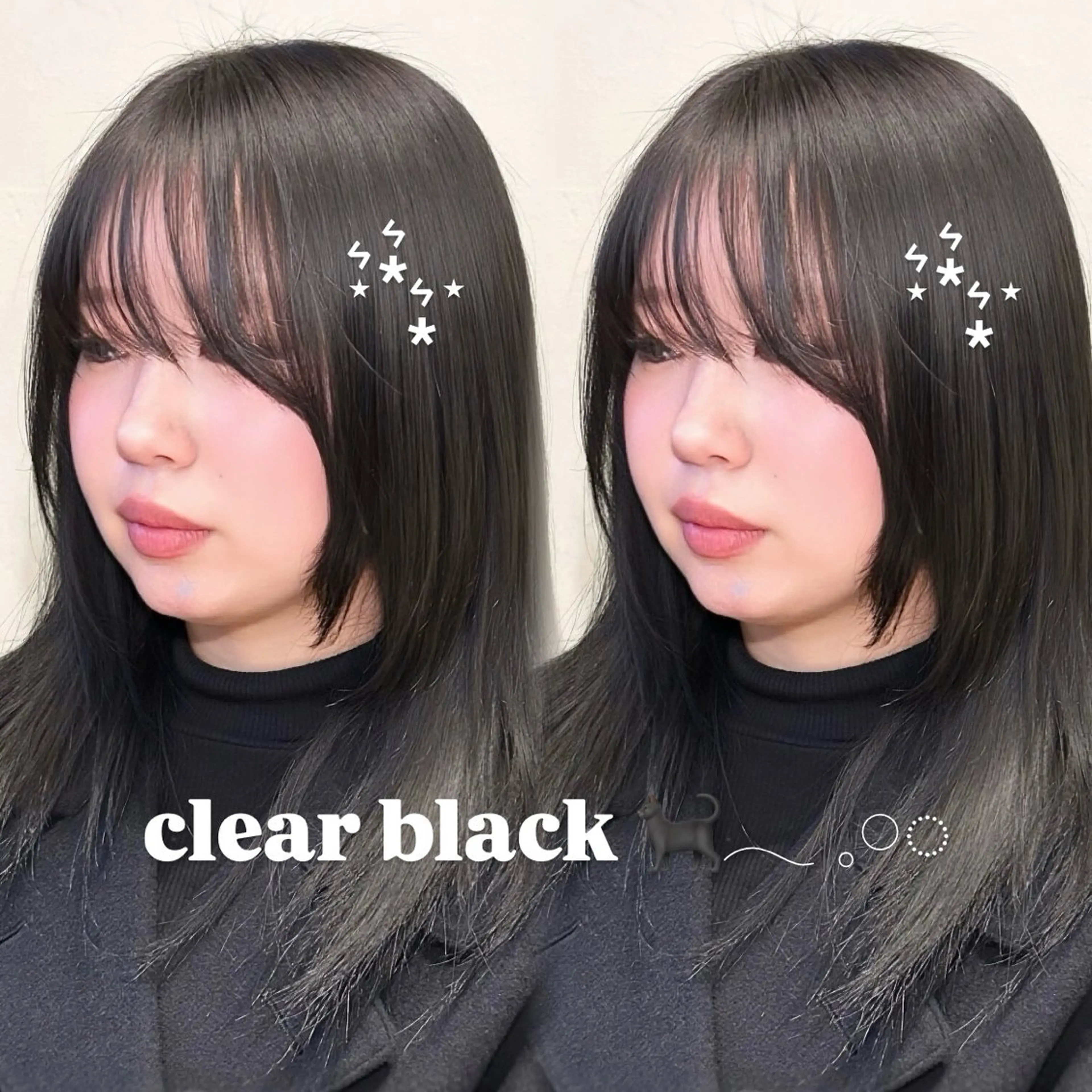 カラー ヘアカラー 透明感カラー×レイヤ ー🧊横田 冴のヘアスタイル