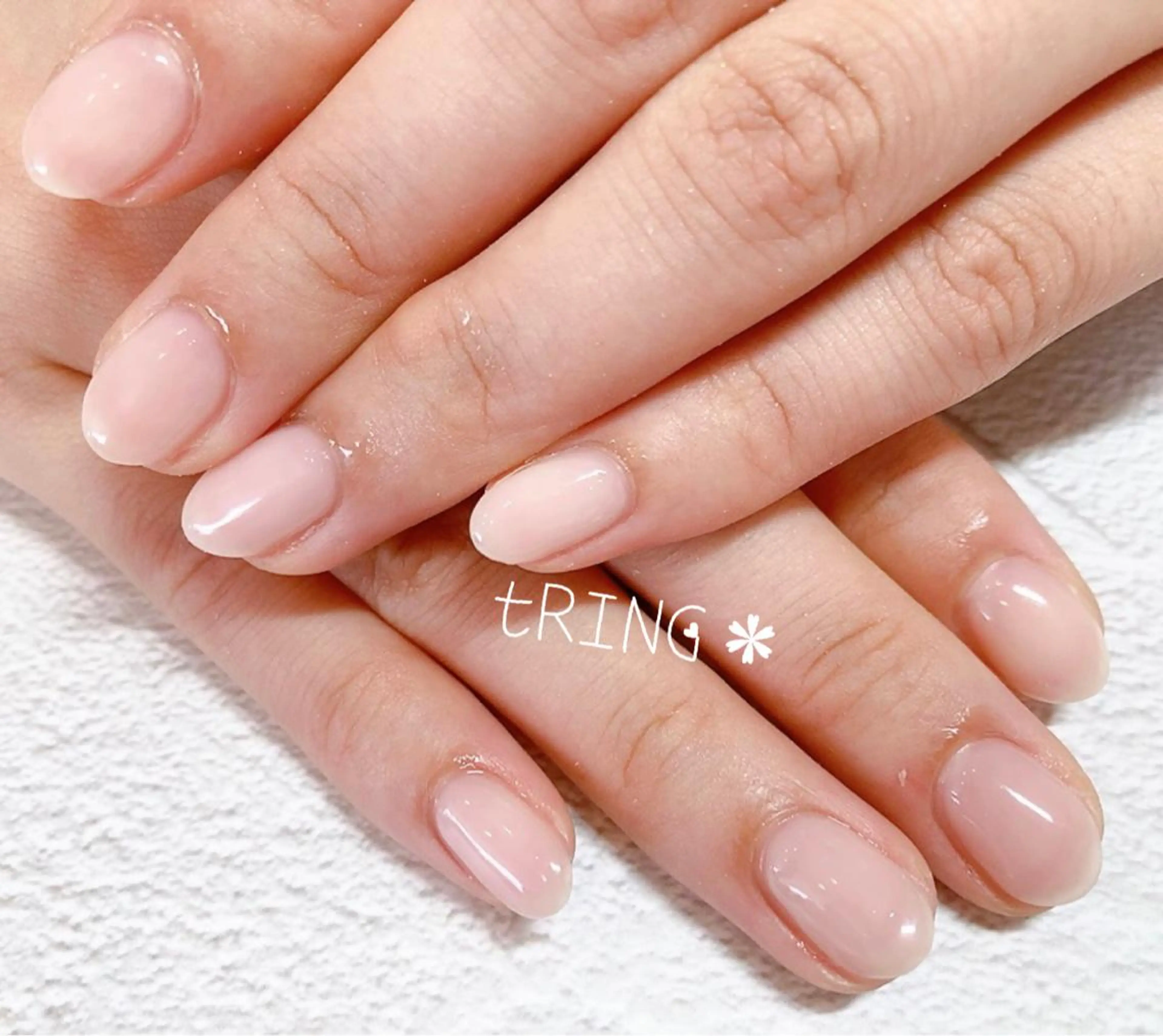 ネイル ハンドネイル tRING＊ しいの木台のネイルデザイン